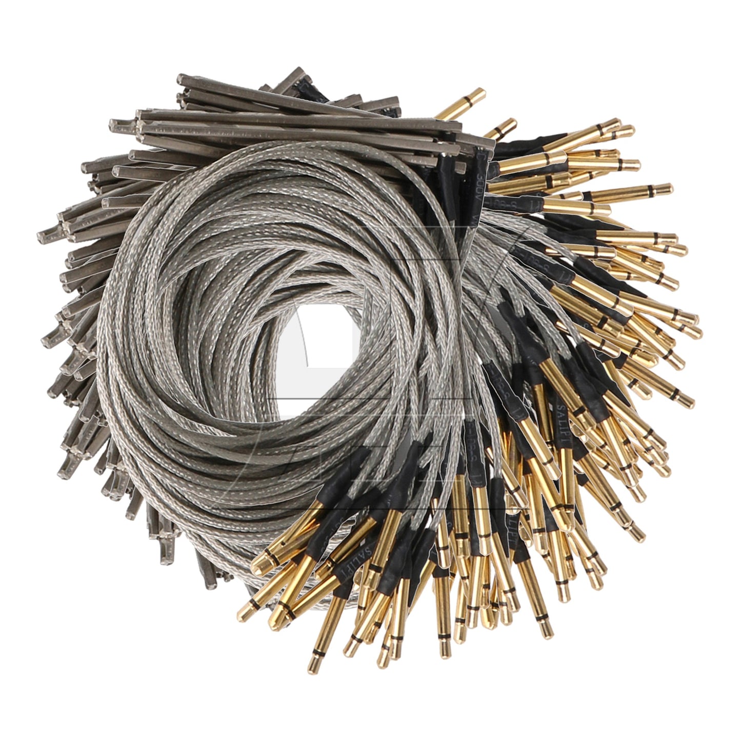 15 Pieces Sensitive Piezo Saddle Transducer Bridge Pickup for Ukulele