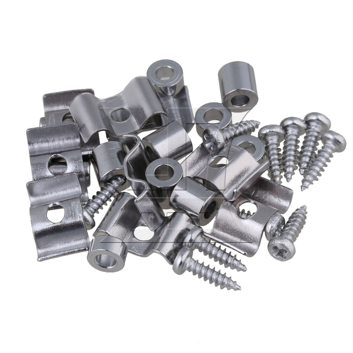 Chrome Guitar String Tree Guide Retainer Spacer Screw