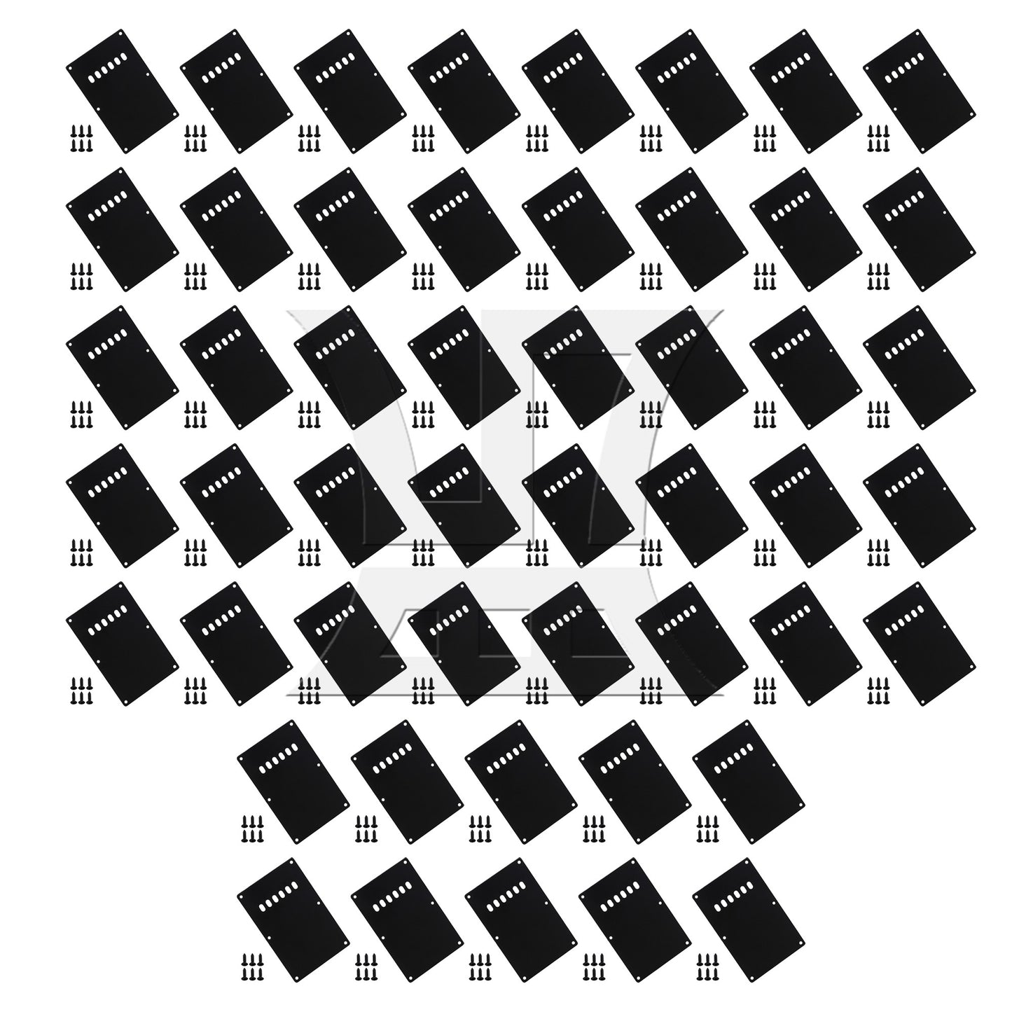 5 Pieces Black Guitar Tremolo Spring Cover for Electric Guitar