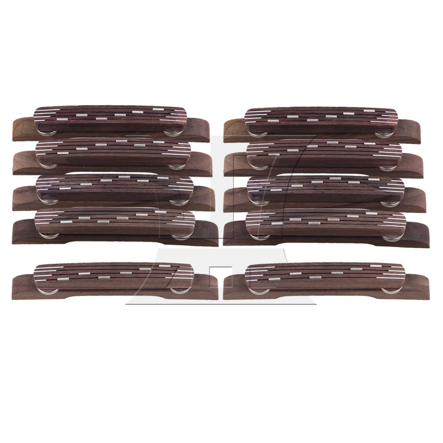 Adjustable Floating Bridge Rosewood for 6 String Archtop Jazz Guitar BQLZR