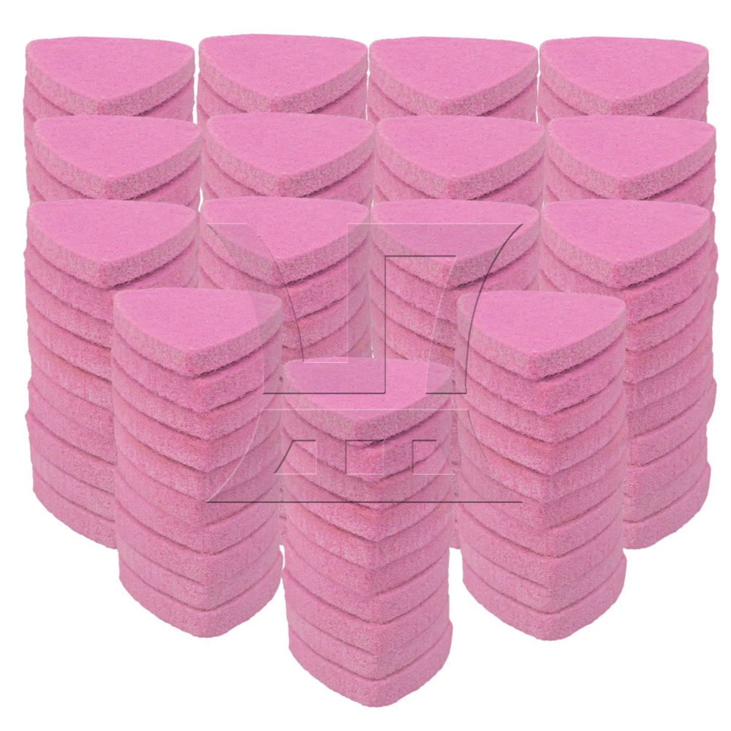 5x Green 3cm Personalized Guitar Picks Plectrums for Ukulele & Bass