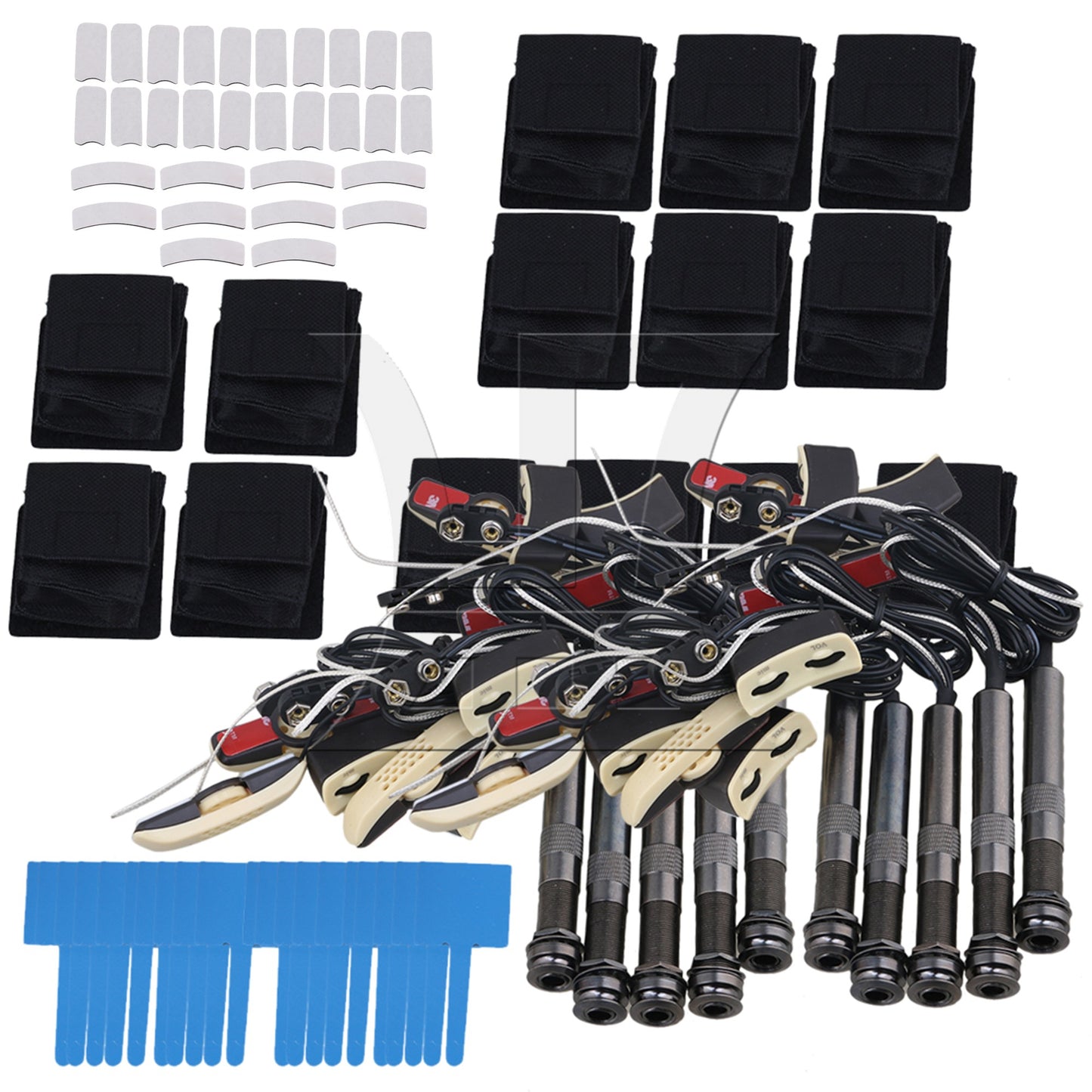 Zinc Aolly Microphone Sound Hole Adjustable Pickup for Acoustic Guitar