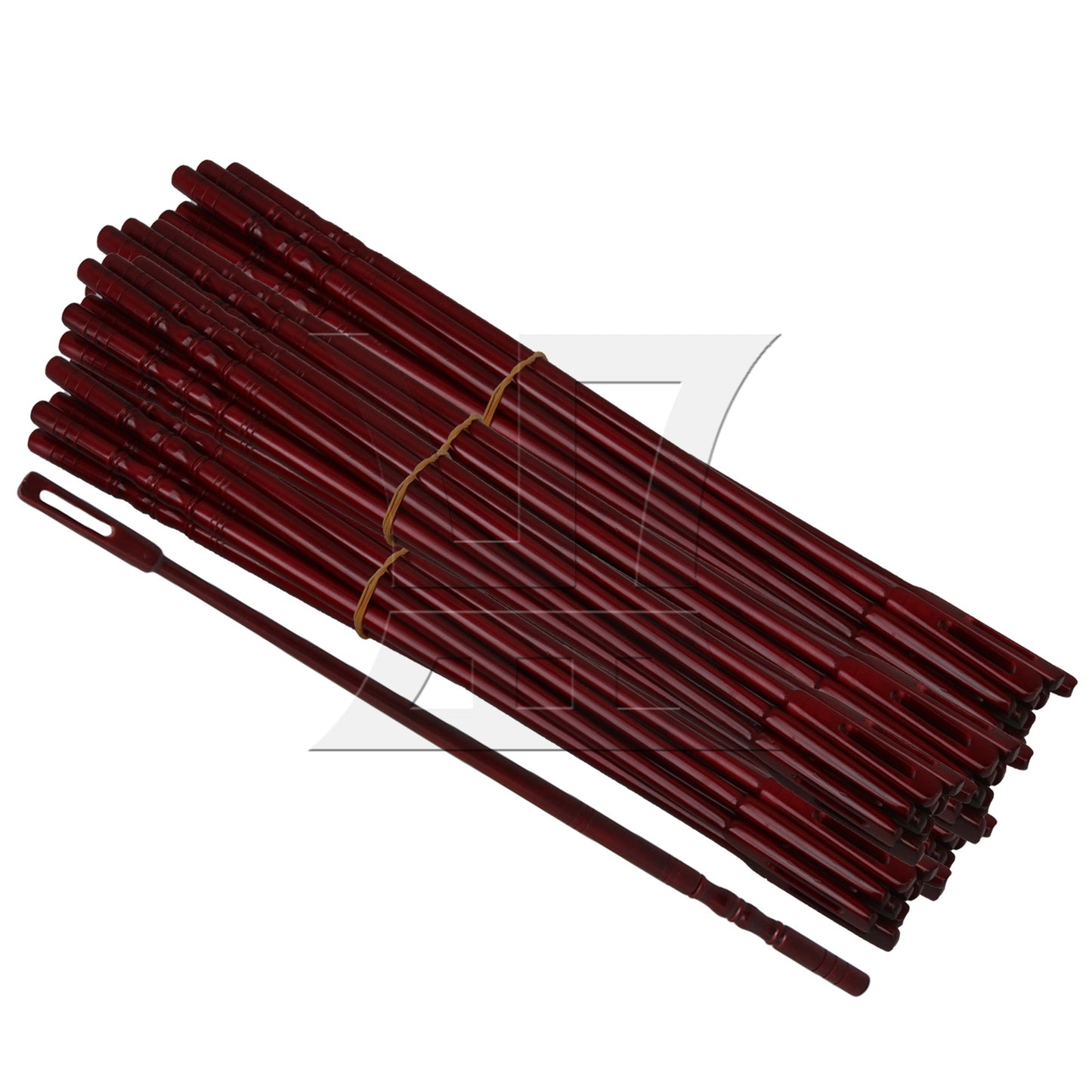 36cm Length Red Wood Flute Rod Stick Woodwind Instruments Accessories