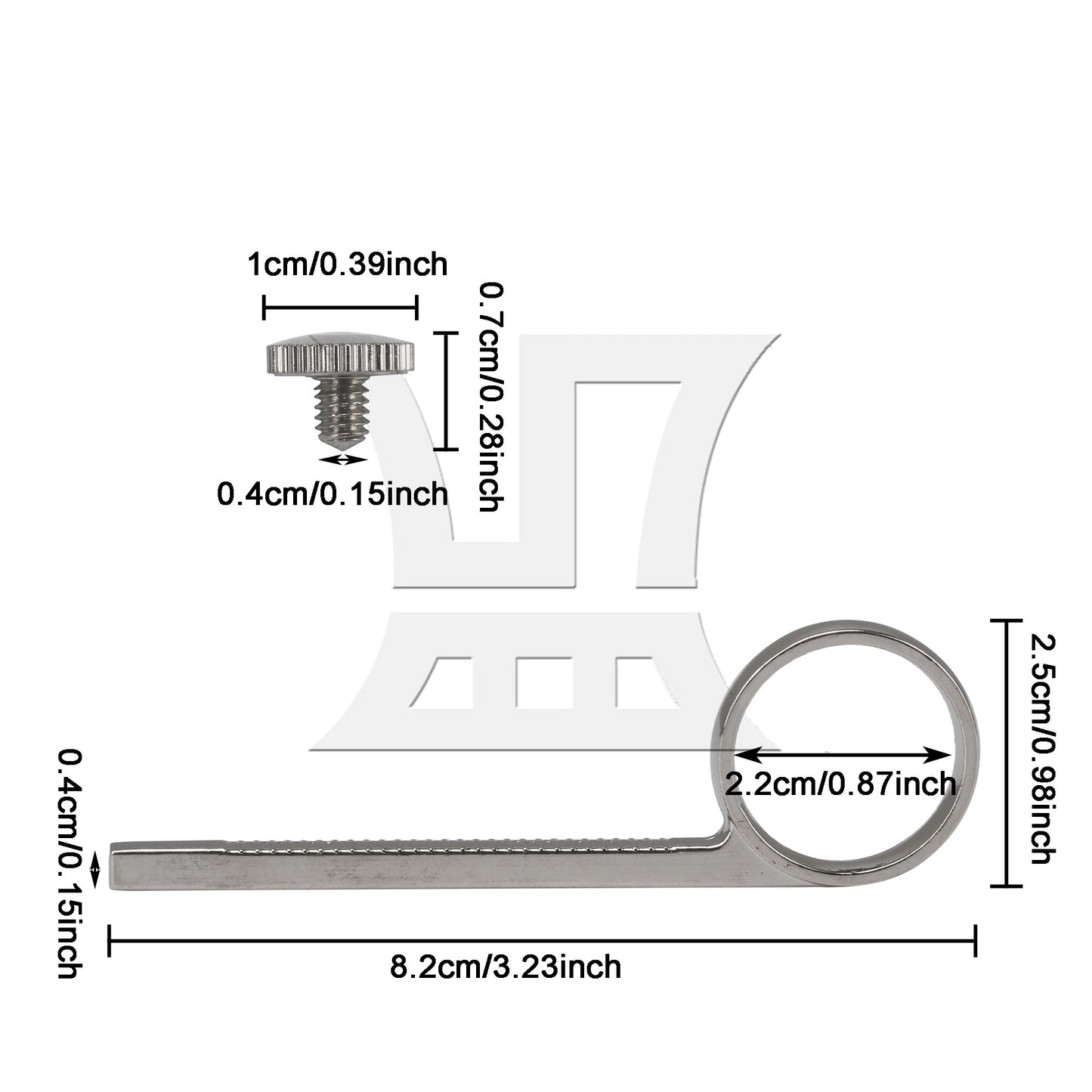 Bb Trumpet Cornet Slide Finger Ring for Brass Instrument Accessories