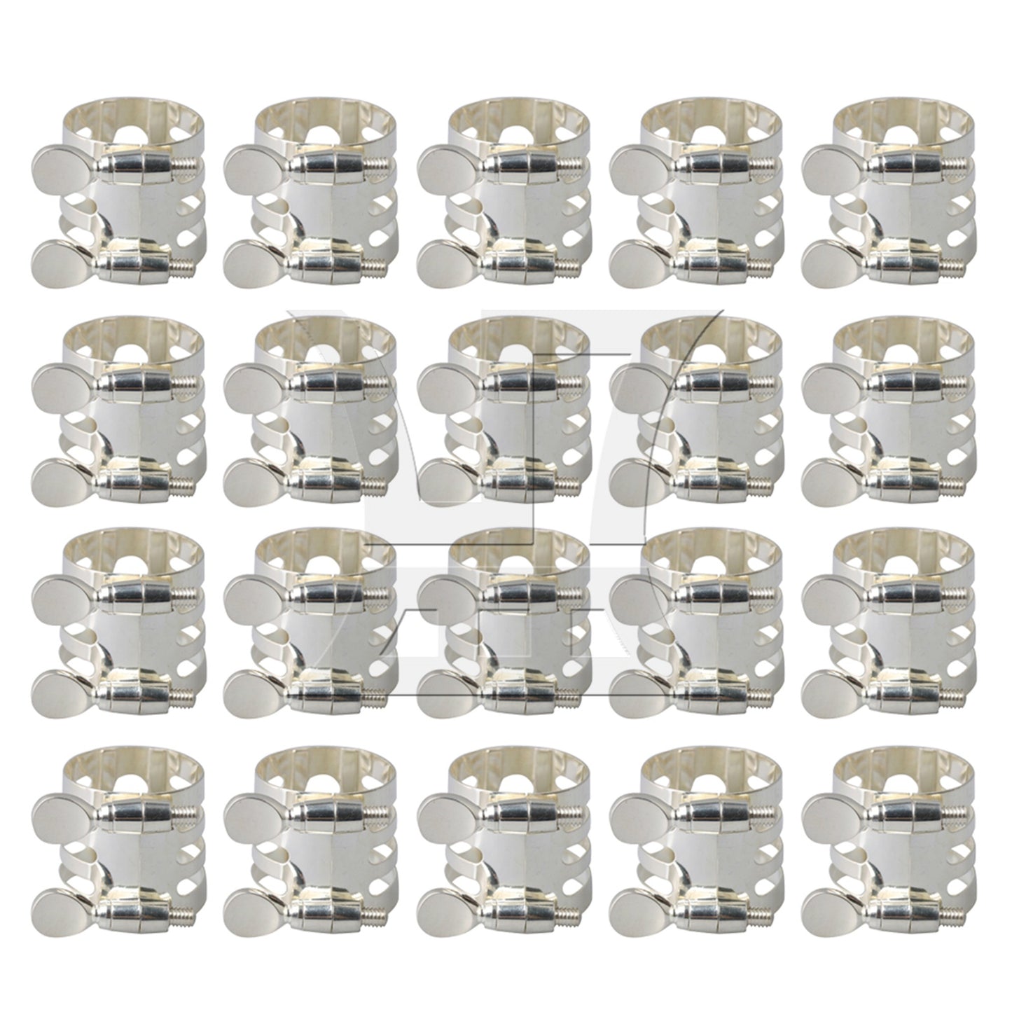 29x25mm Silver Plate Mouthpiece Ligature for B-Flat Clarinet Accessories