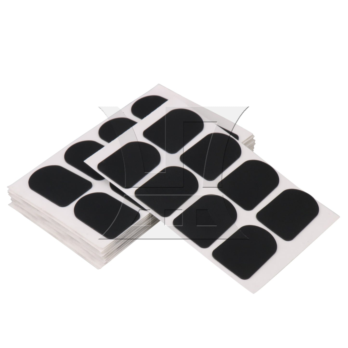 8 Alto/Tenor Saxophone Mouthpiece patches pads black