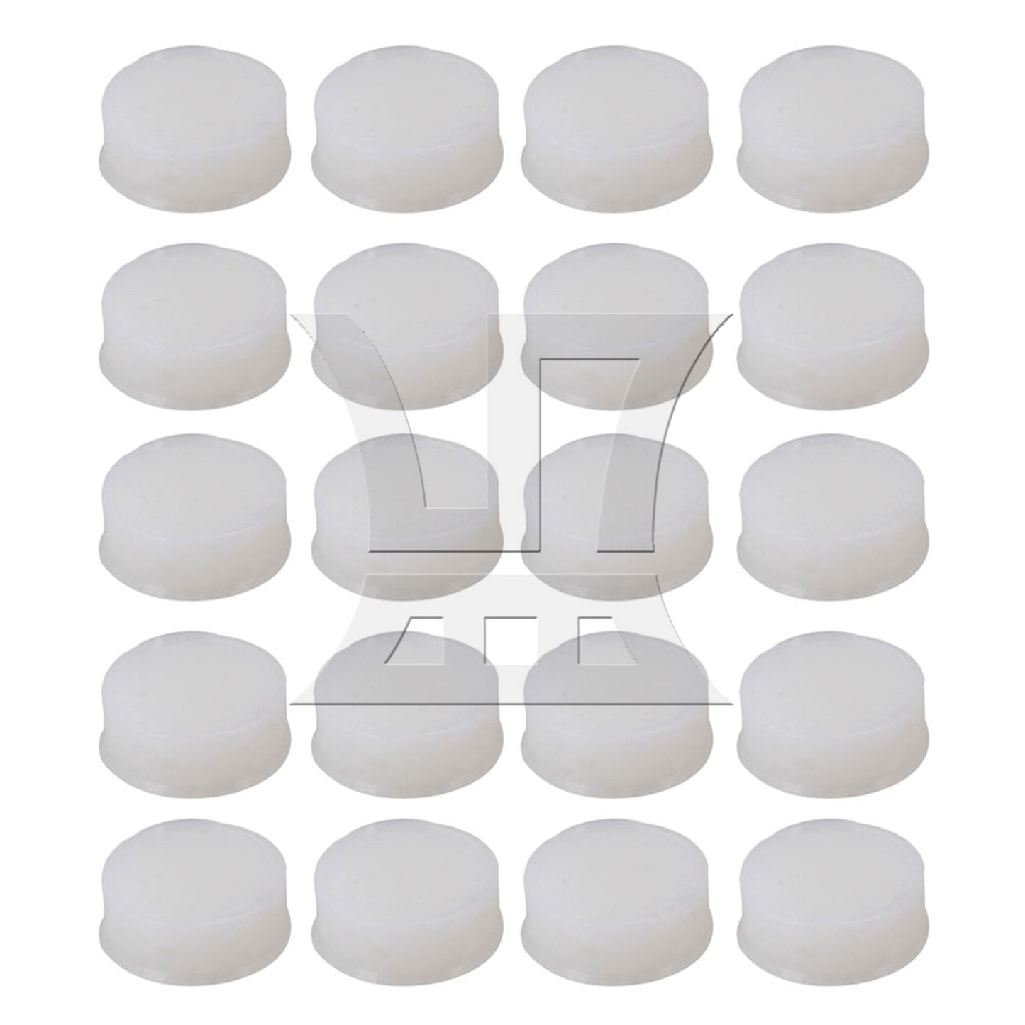 10pcs Flute Open Hole Plugs Silicone Flute Repair Parts Woodwind Parts