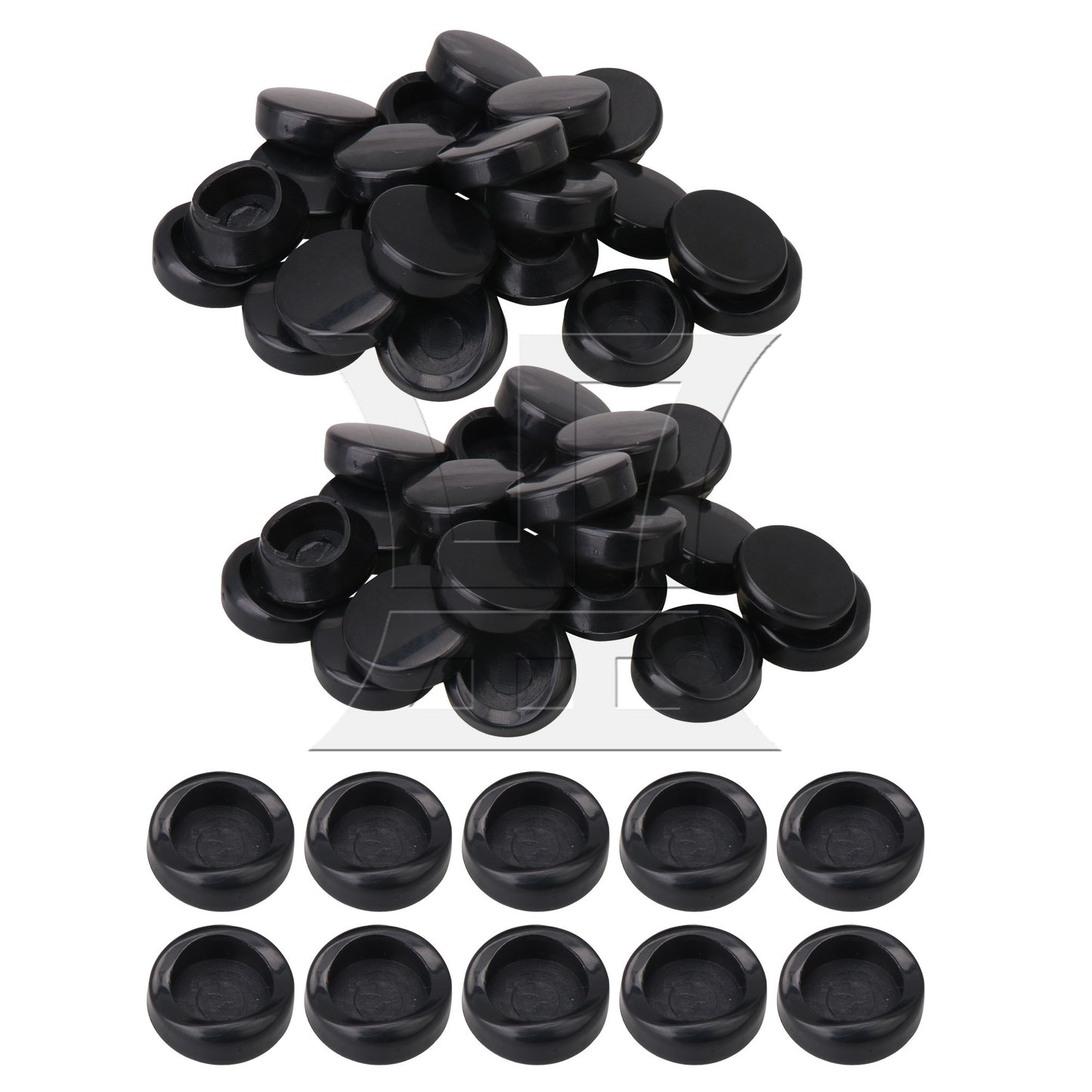 Black Left Hand Saxophone Thumb Button Replacement for Saxophone 14mm ID ABS