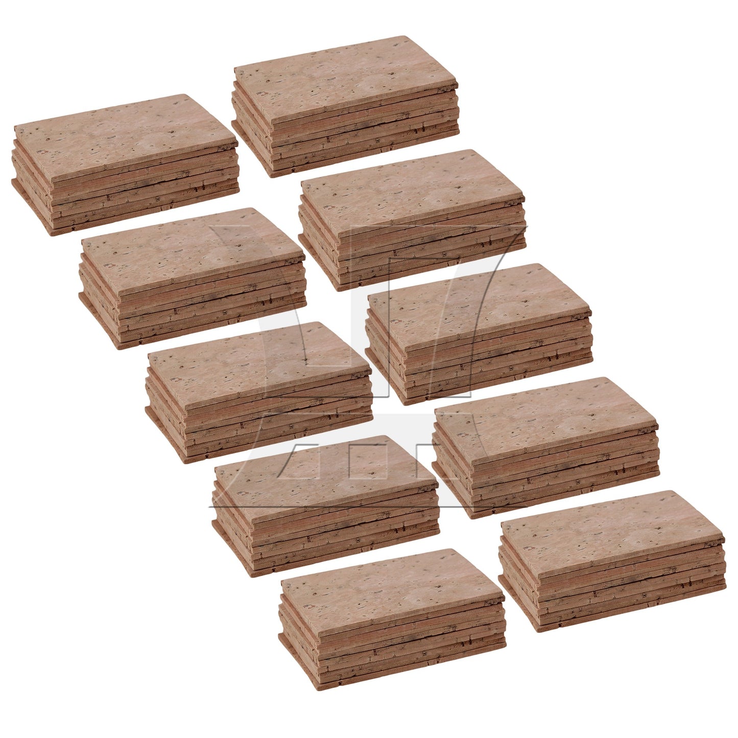 6.2 x 4.1cm Saxophone Neck Joint Cork Sheet for Woodwinds Instrument Parts