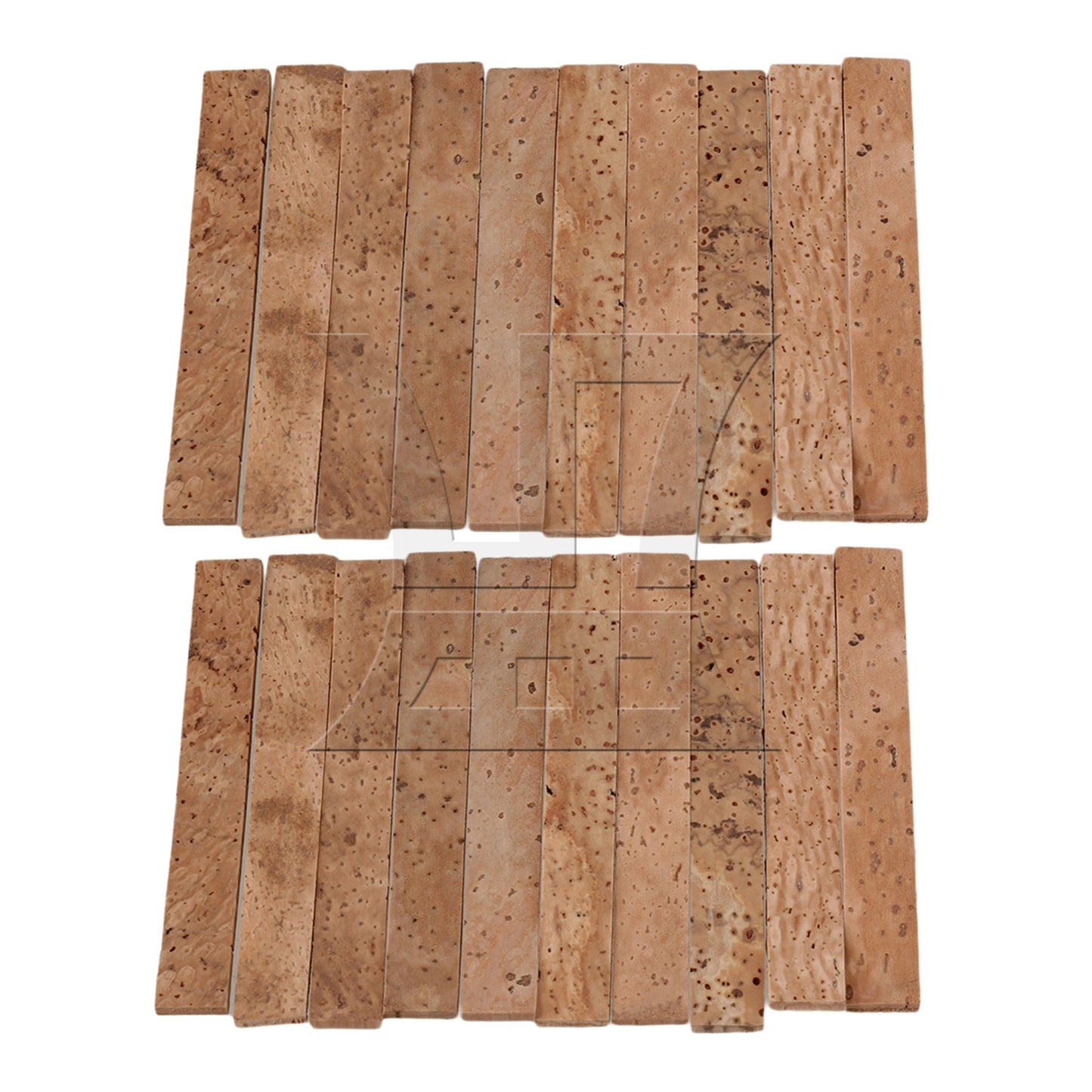10PCS Natural Clarinet Neck Cork Sheet 8.1x1.15cm