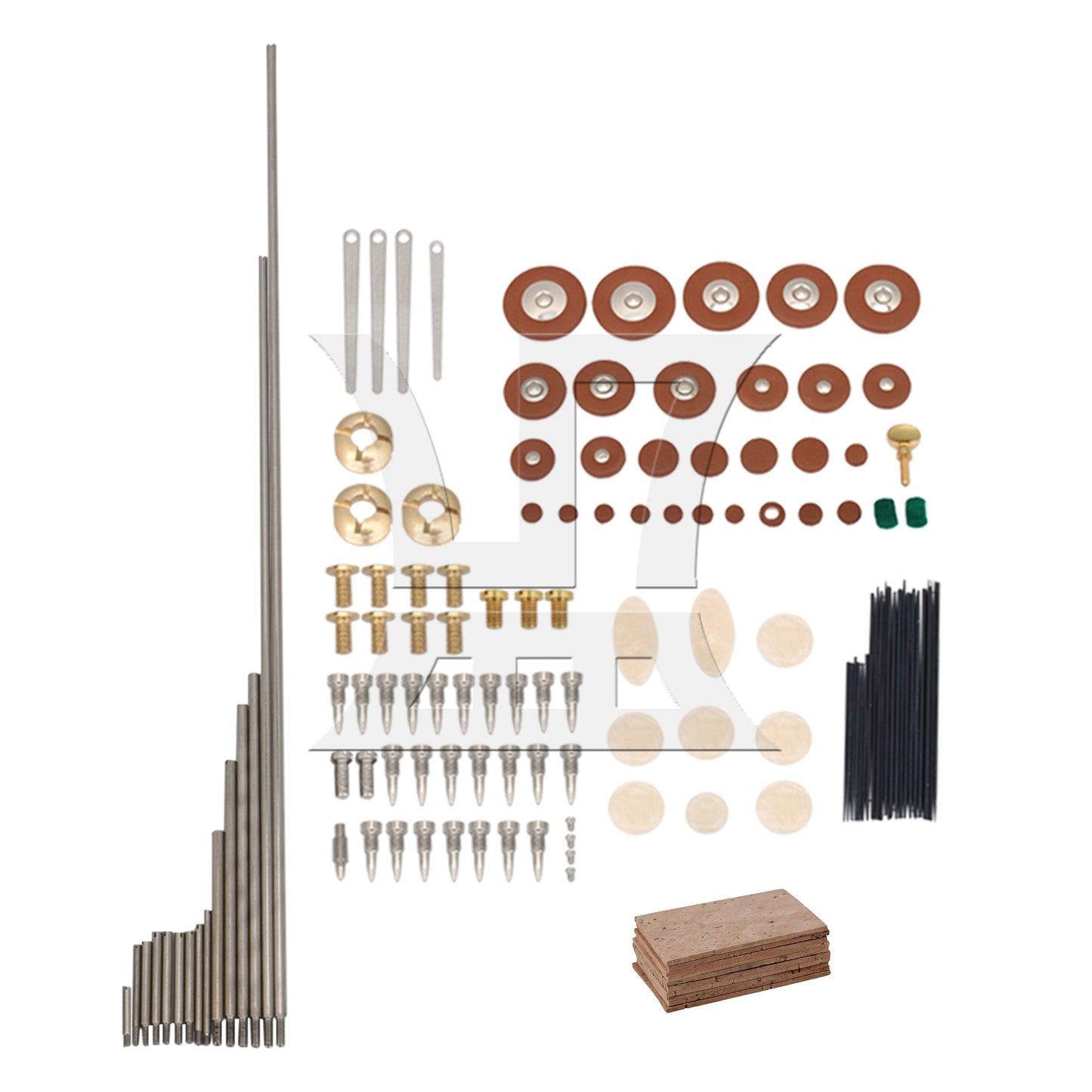 Tenor Saxophone Repair Parts Rollers Rat-tail Screws Neck Screw