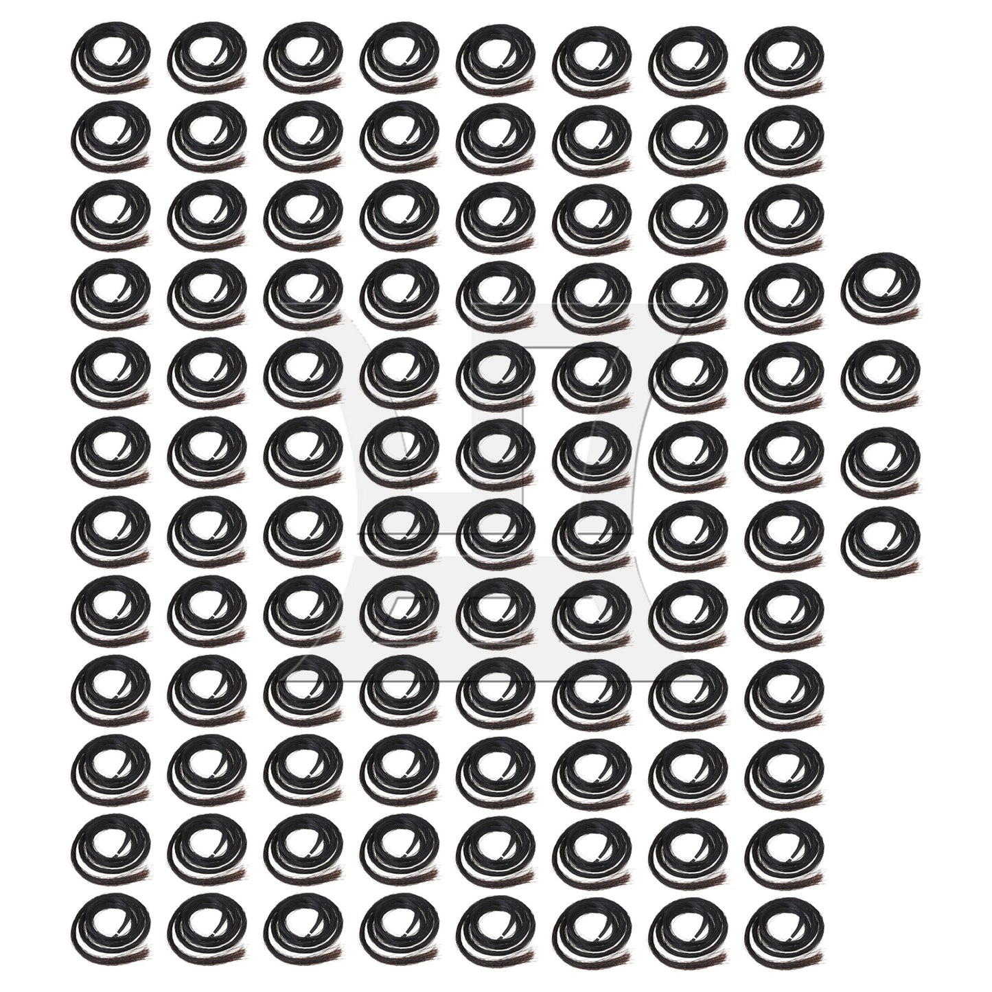 White 1 Hanks Professional Violin Bow Hair Mongolian