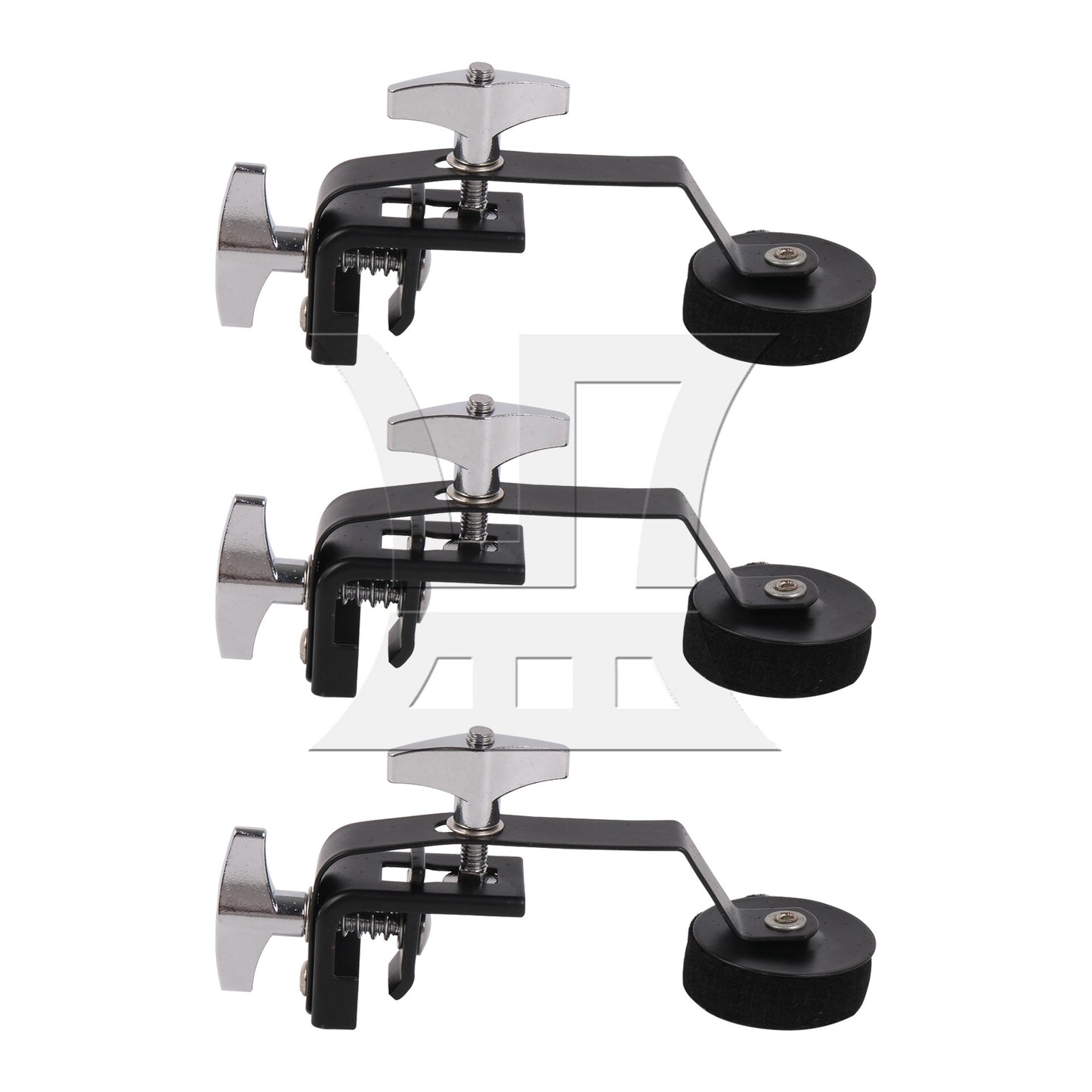 Tone Control Mute Silencer for Vintage & Modern Snares Drum Black 1.57" Part
