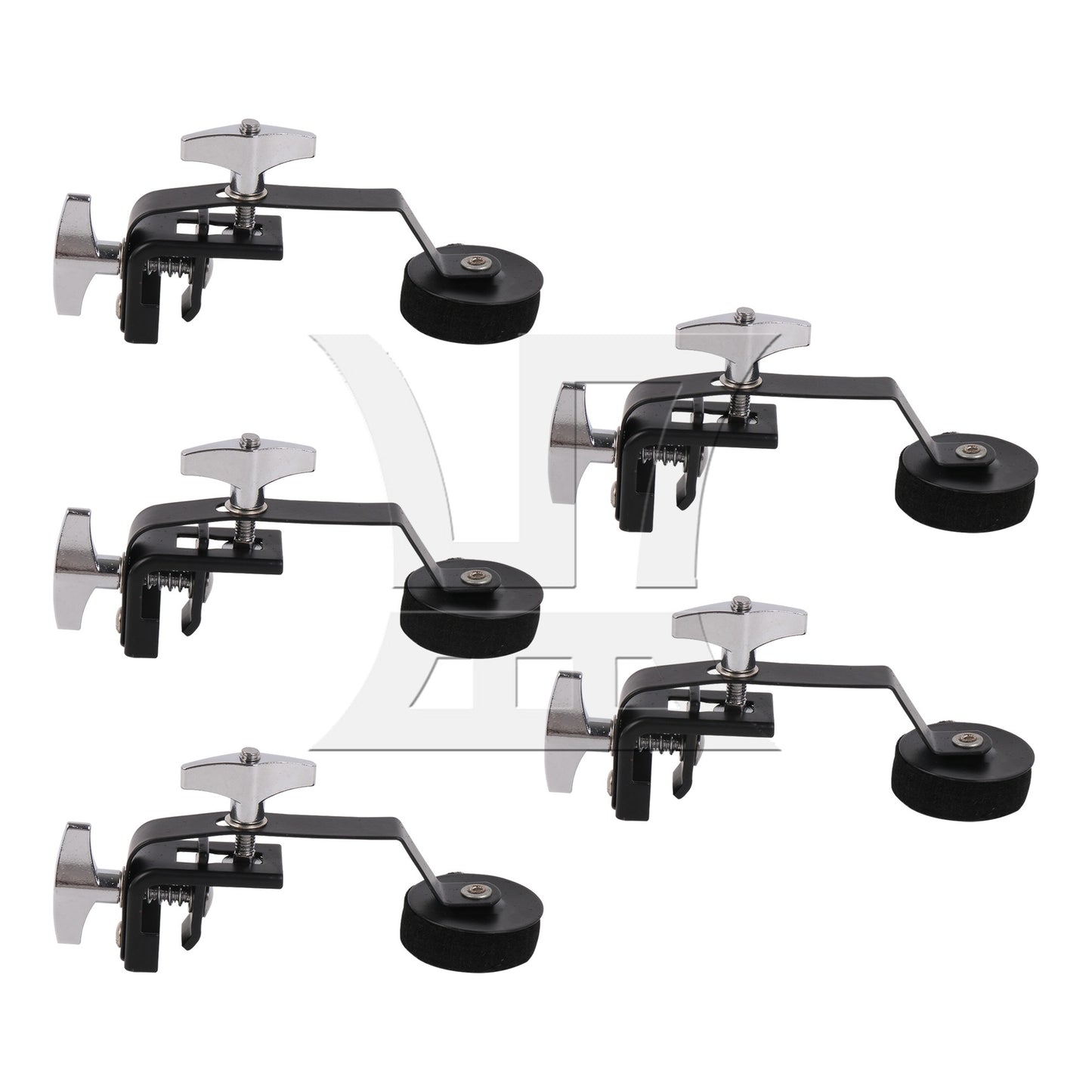 Tone Control Mute Silencer for Vintage & Modern Snares Drum Black 1.57" Part