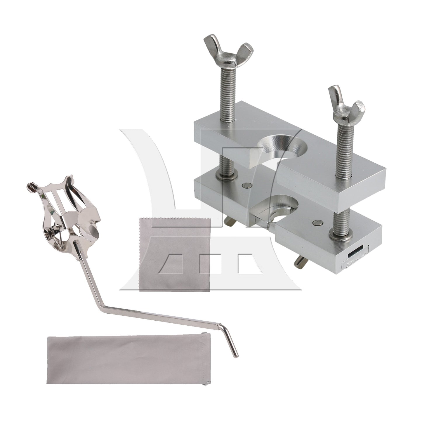 Trumpet Mouthpiece Puller Remover Metal Plating Sheet Music Clip Stand Holder