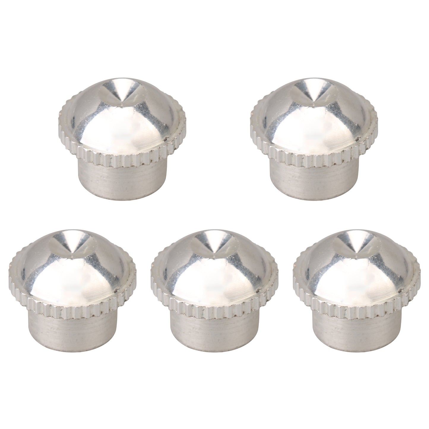 Universal Nickel Plated Piccolo Part Head Crown Headjoint Screw Cap Silver