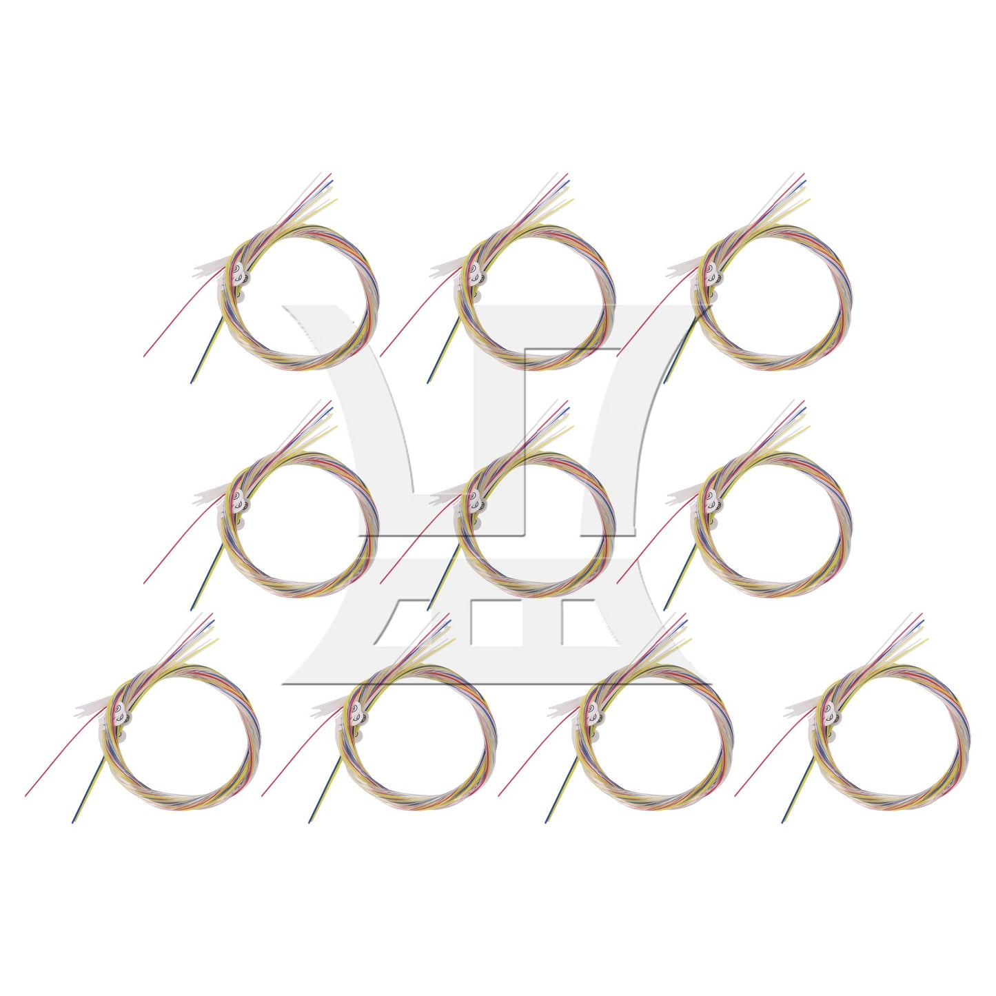 16Pcs Lyra Harp Strings Nylon Strings Set for Harp Replacement Accessories