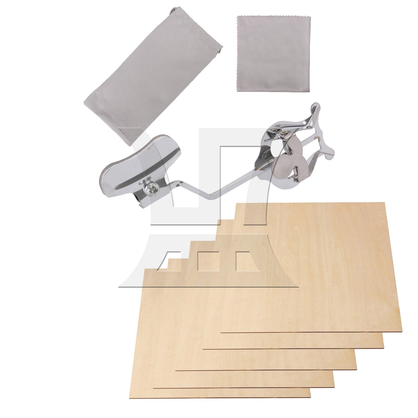 Trumpet Mouthpiece Puller Remover Metal Plating Sheet Music Clip Stand Holder