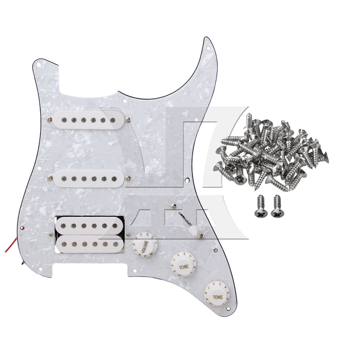 Pre-wired SCRATCHPLATE & PICKUPS ASSEMBLY FOR GUITAR/ SSH