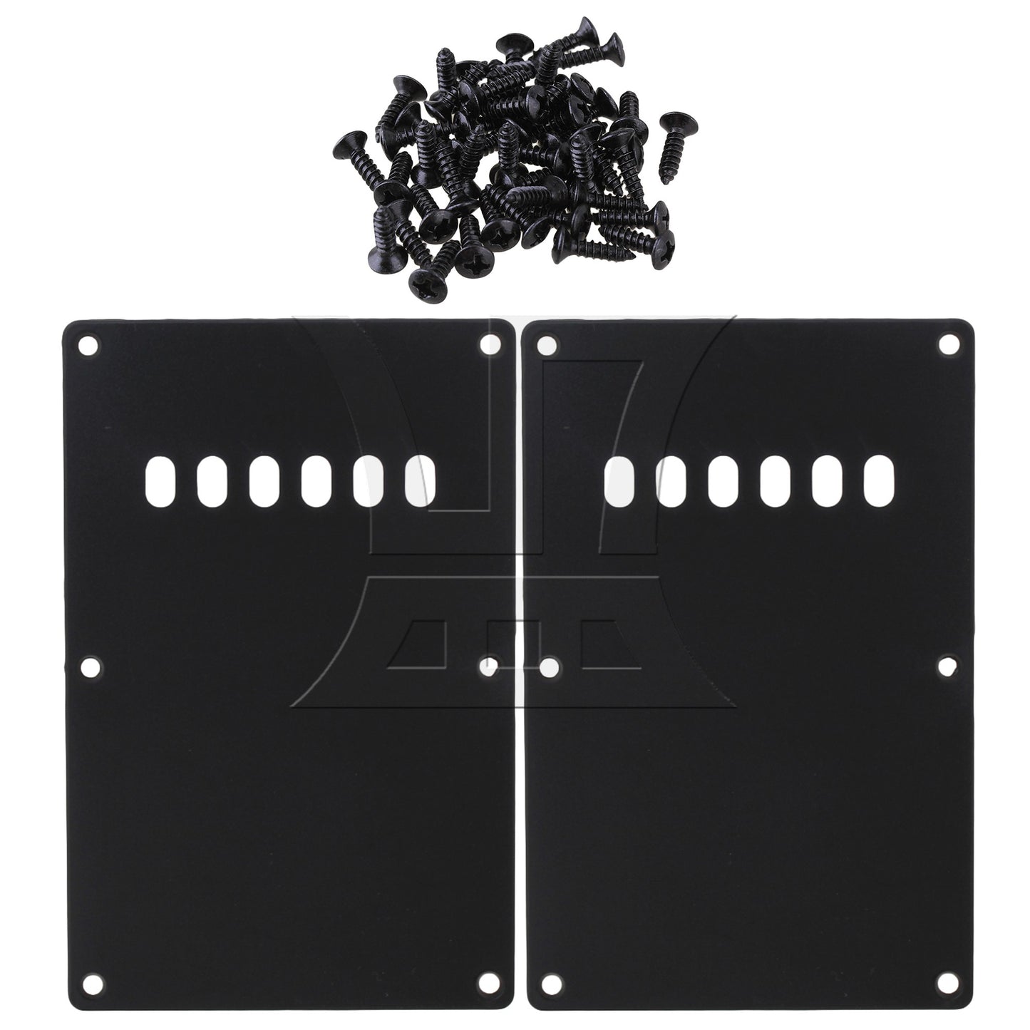 50 x Chrome Guitar Bass Pickguard Screws For Guitar