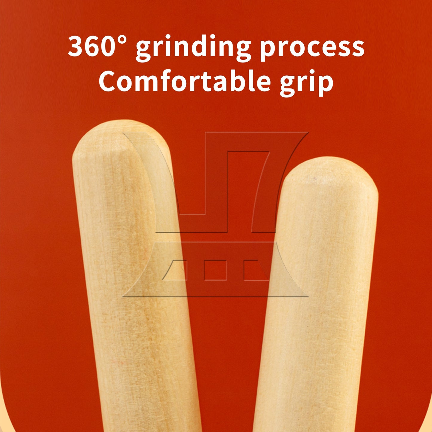4Pieces Classical Wood Claves for Percussion Instruments 7.87 x 0.75 inches