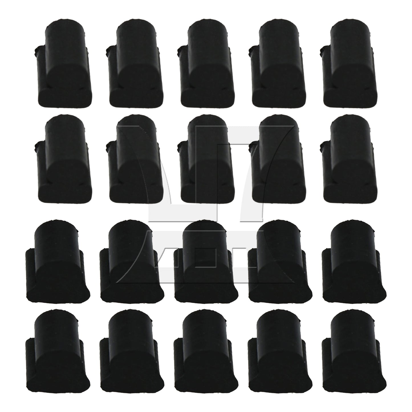 10 x Horn Silicone Pads Flat Key Euphonium / Tuba / Horn Rubber Pads