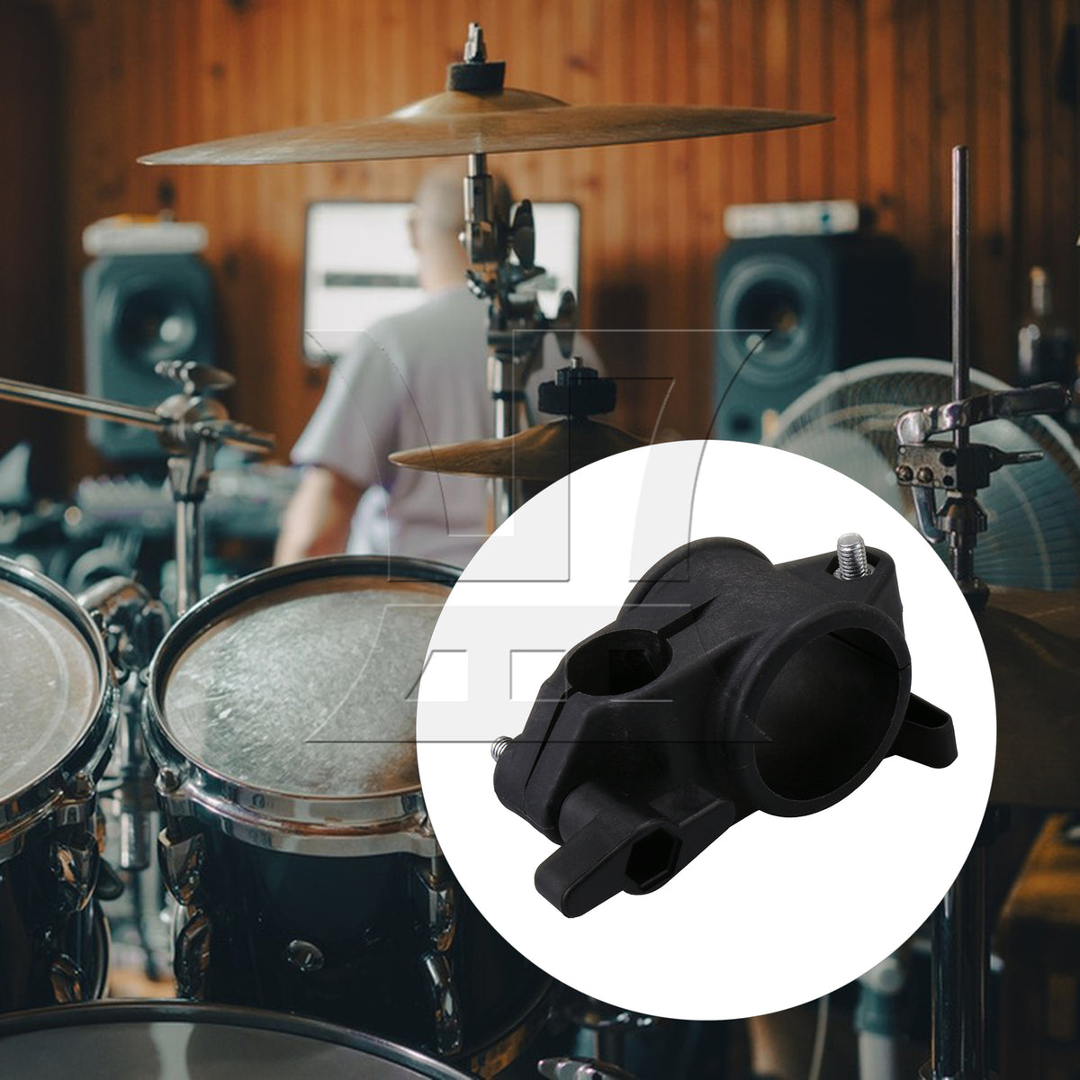 BQLZR Electronic Drum Accessories Cross Tube Bracket 22mm