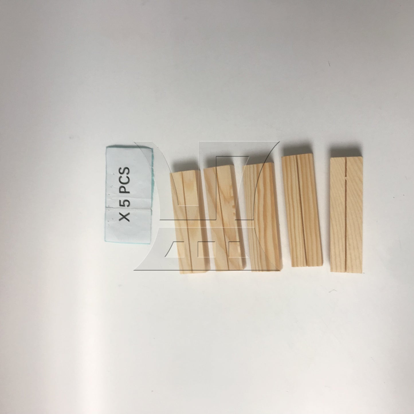 BQLZR Wooden Card Holder for Wedding Dinner Party 3.94"x1.06"x0.71"