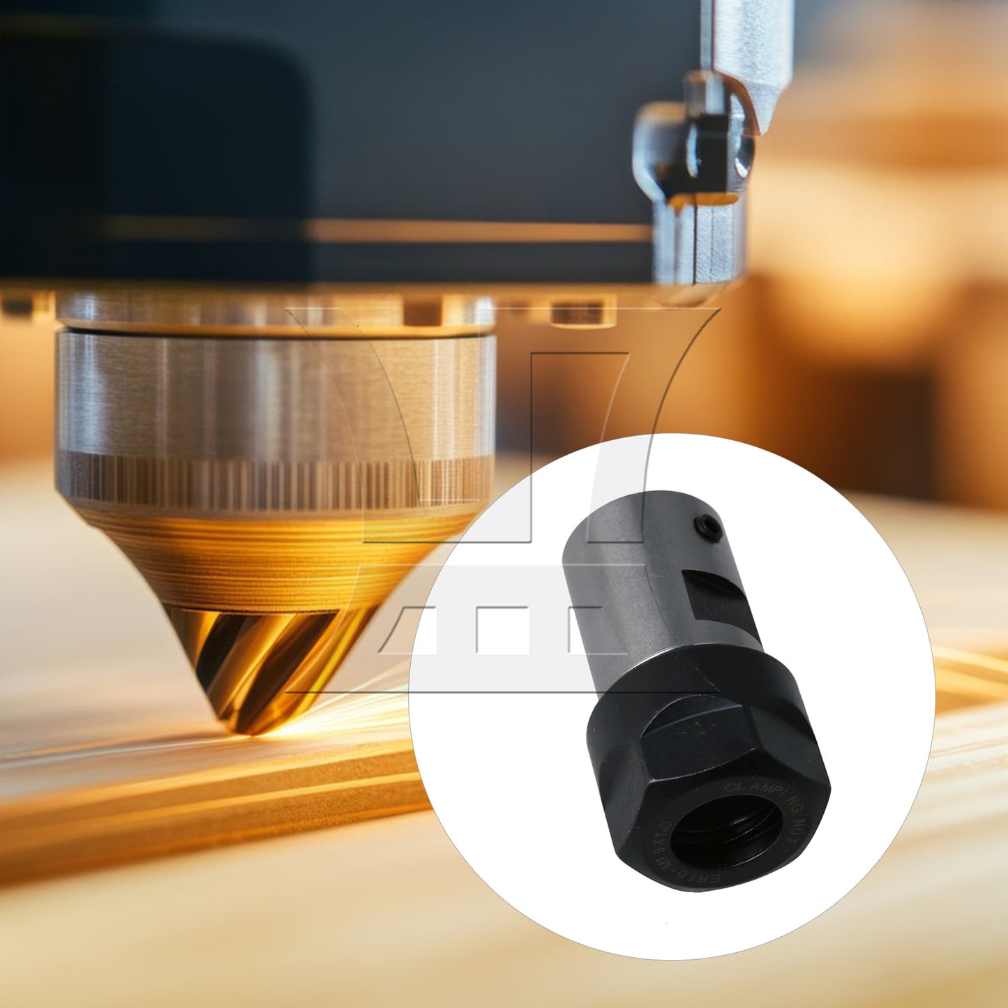 BQLZR ER16 Motor Spindle Extension Rod