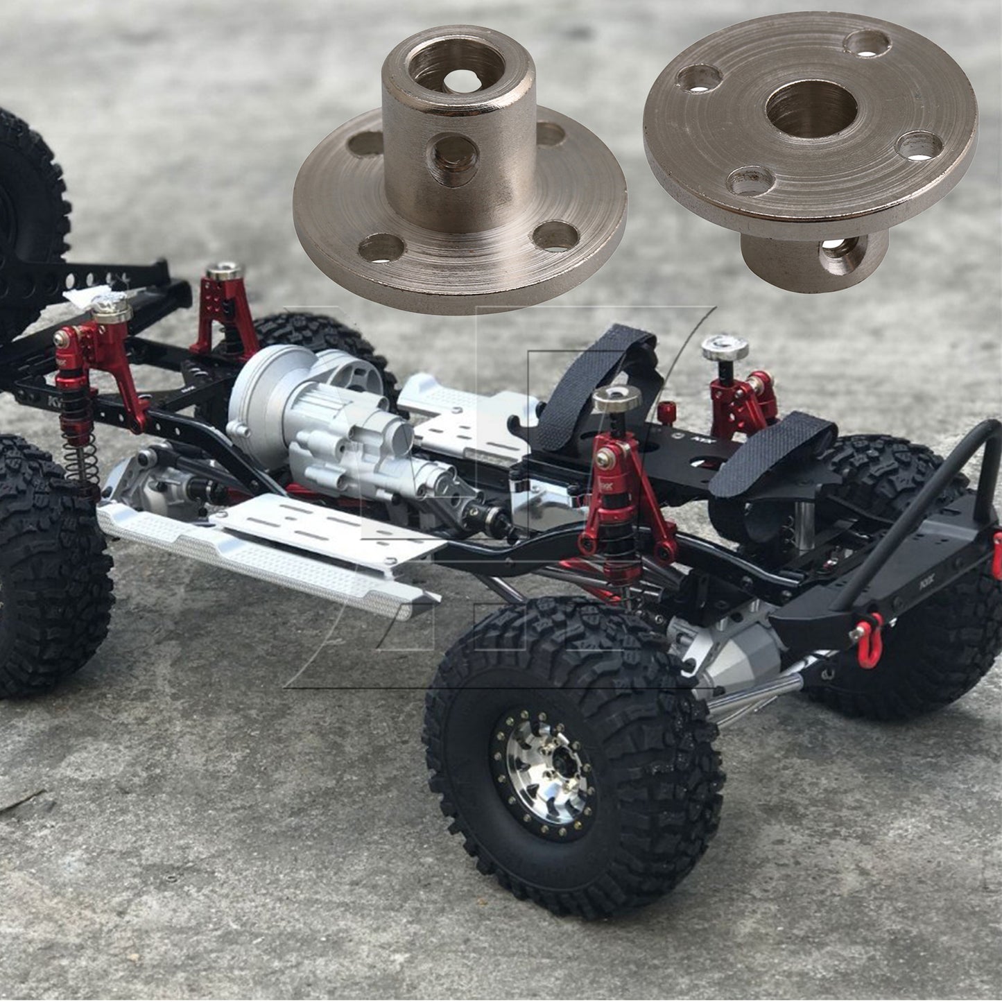 BQLZR 6-10mm Rigid Flange Coupling Motor Guide Connector Set with Screw