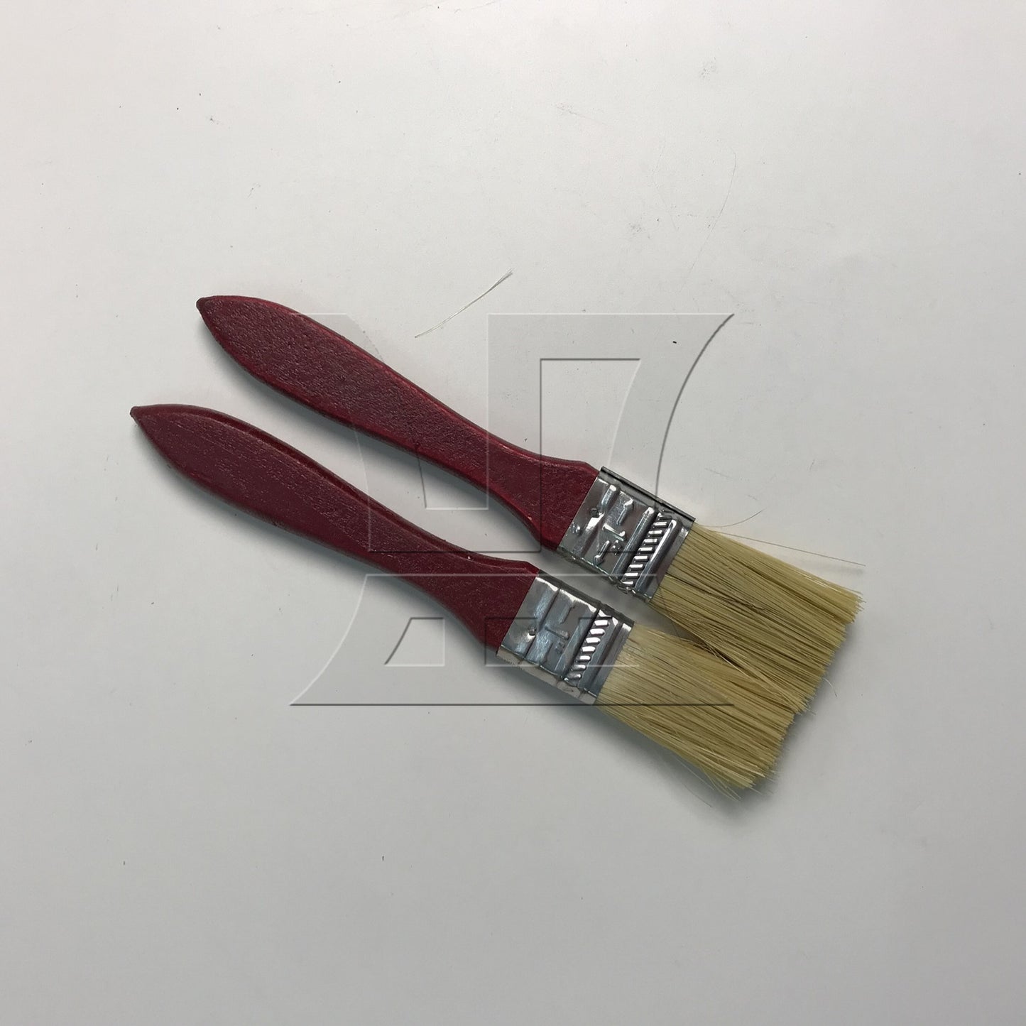 BQLZR Thick Mahogany Handle Paint Brushes for Painting Tools 1 Width Set