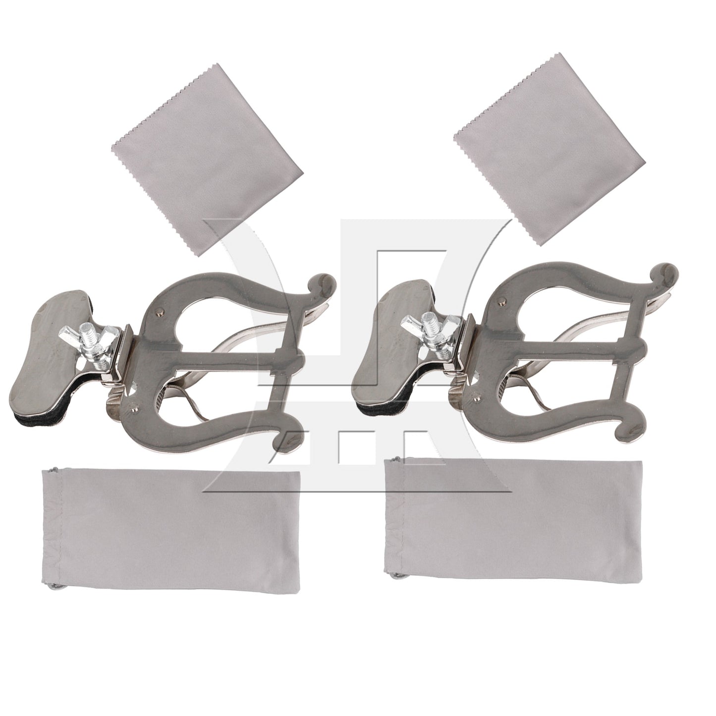 Plating Baritone Trombone Euphonium Stand with File Folder for Music Book Clip