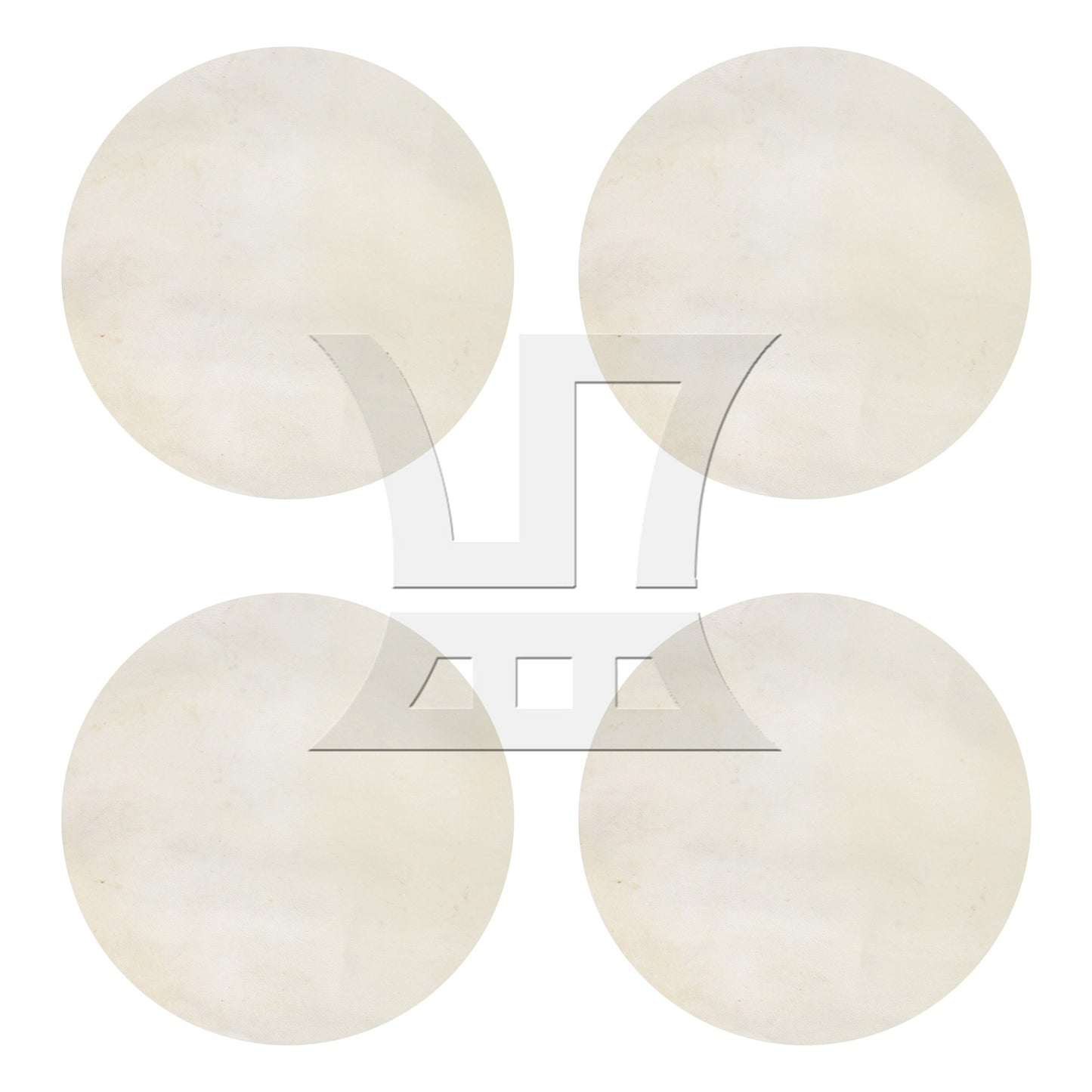 Goat Skin Drums Head for Bongo Drums / Shaman Drums / 10 inches African Drum