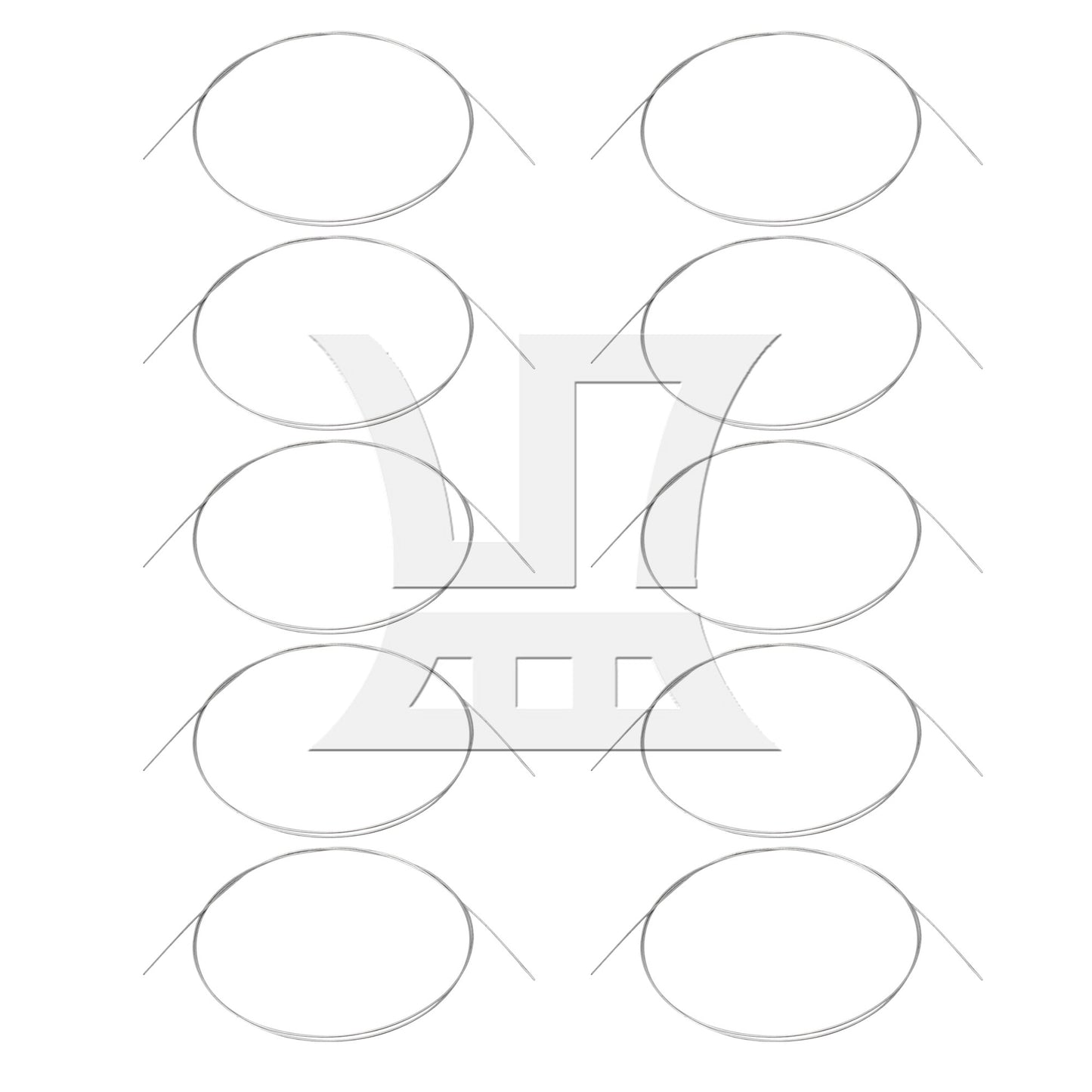 18# Silver Dial 1mm Replacement of Broken Tone Strings Piano Music Wire