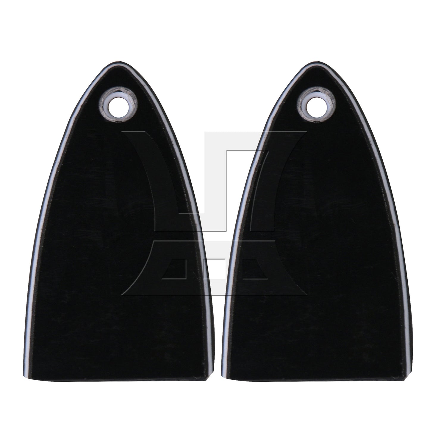 One Holes 3 Ply Triangle Type Electric Guitar Truss Rod Cover Plate HA-1003