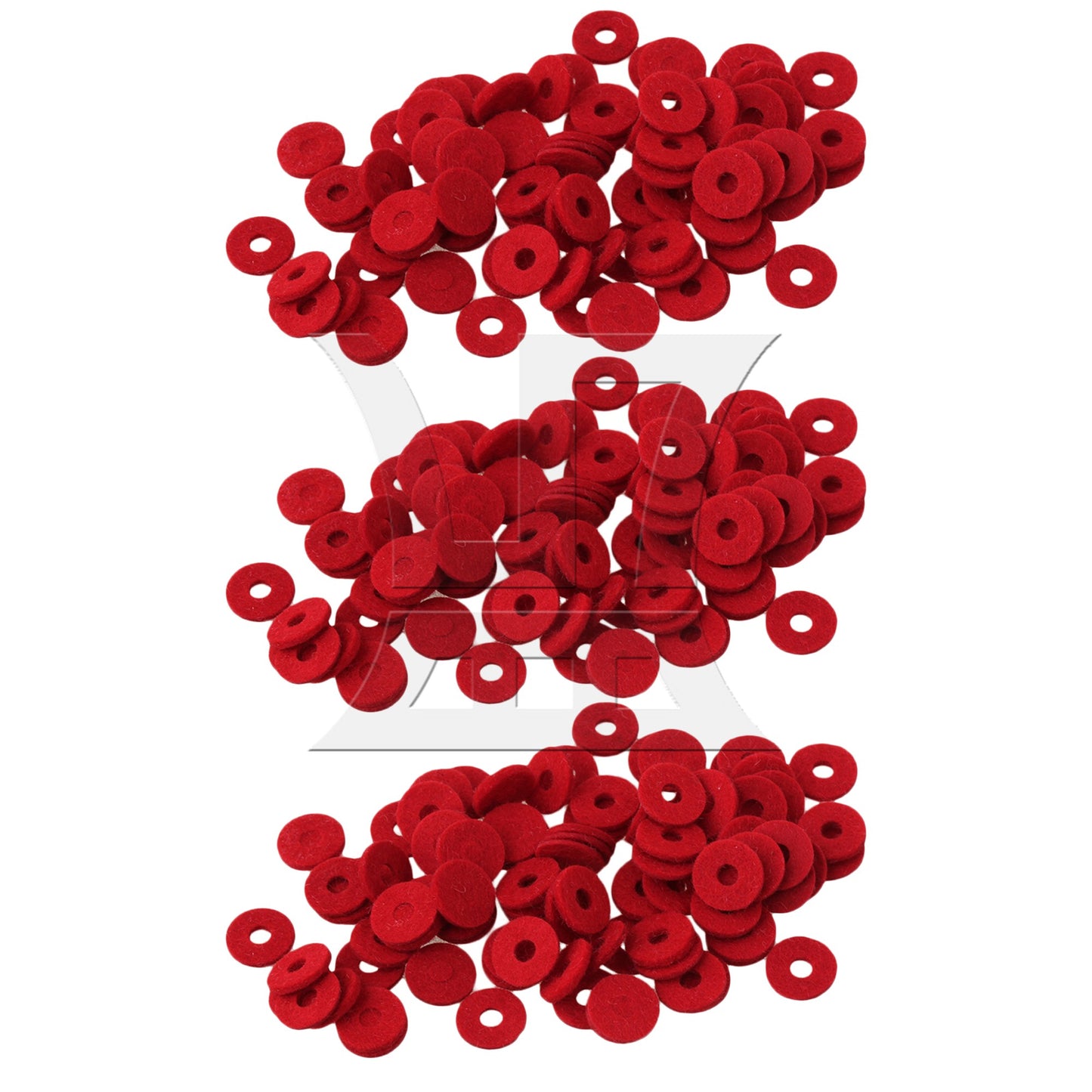 90pcs Piano Keyboard Felt Front Rail Regulating Punchings Repair Parts 12mm