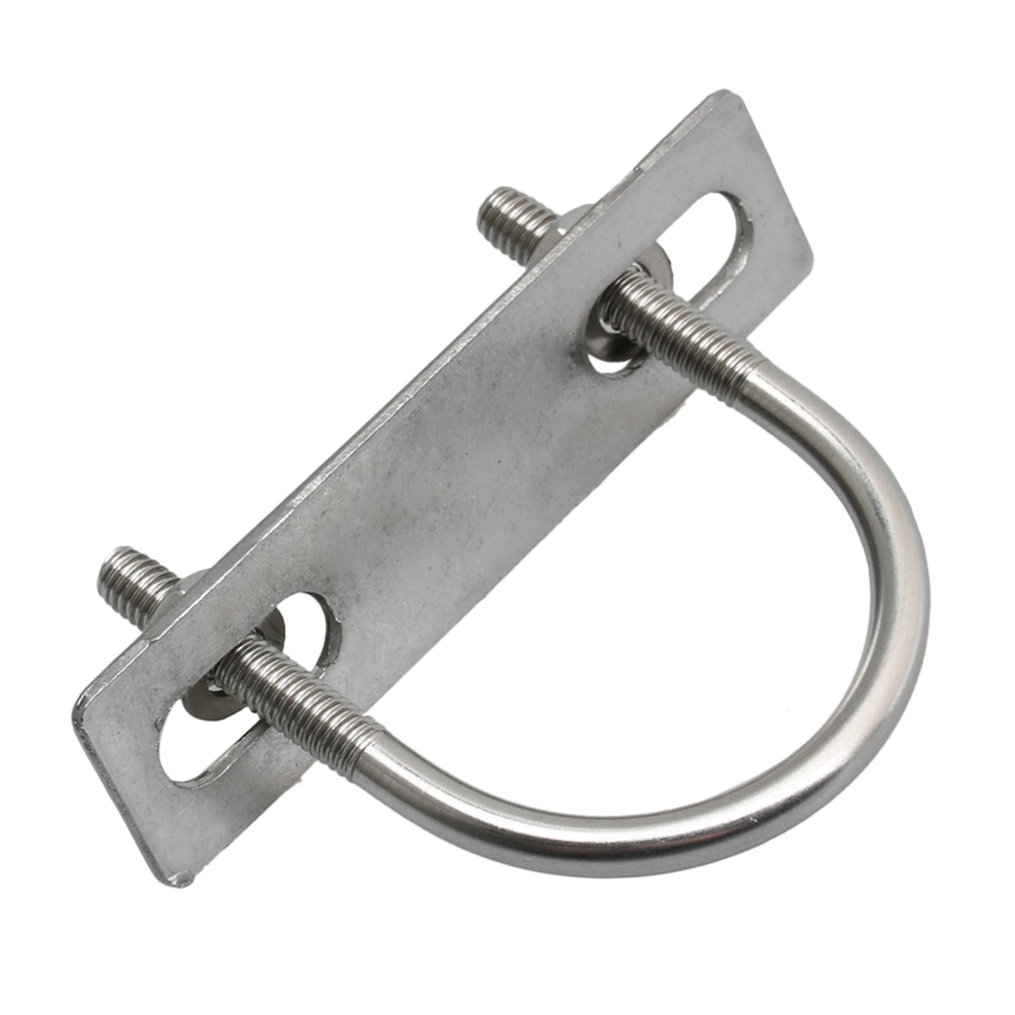 BQLZR 42mm Diameter Silver U Shaped Bolt U Bolt M6 Suitable for Automotive Home Industrial Applications Pack of 5