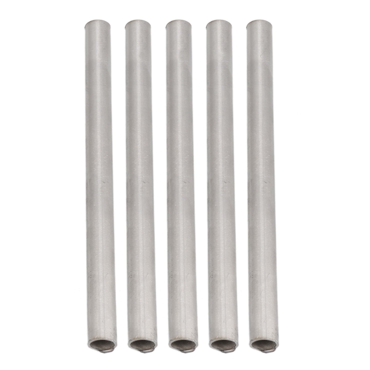 BQLZR 200x15mm 304 Stainless Steel Tubing ID 13mm Seamless Metal Round Tube Pack of 5