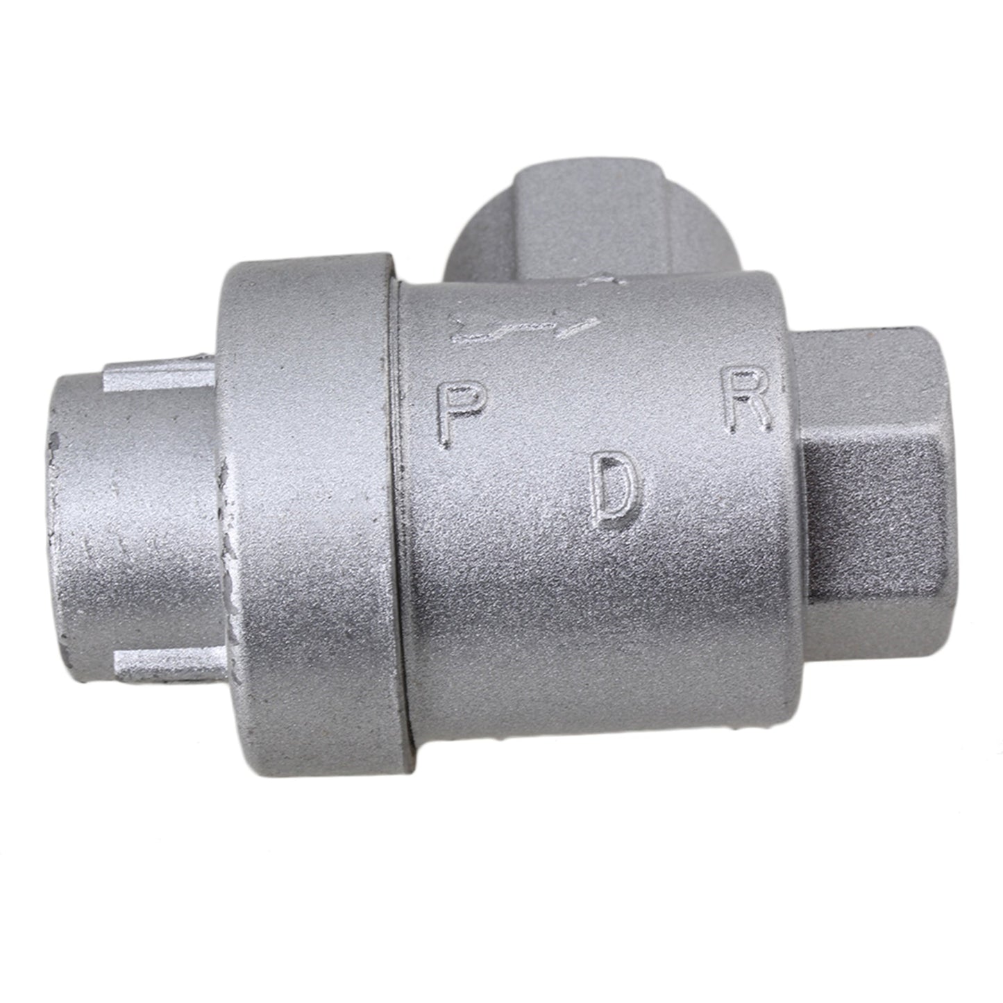 BQLZR Aluminum Quick Exhaust Valve Pneumatic Pipe 1/2 BSPT Thread the Way Pack of 5