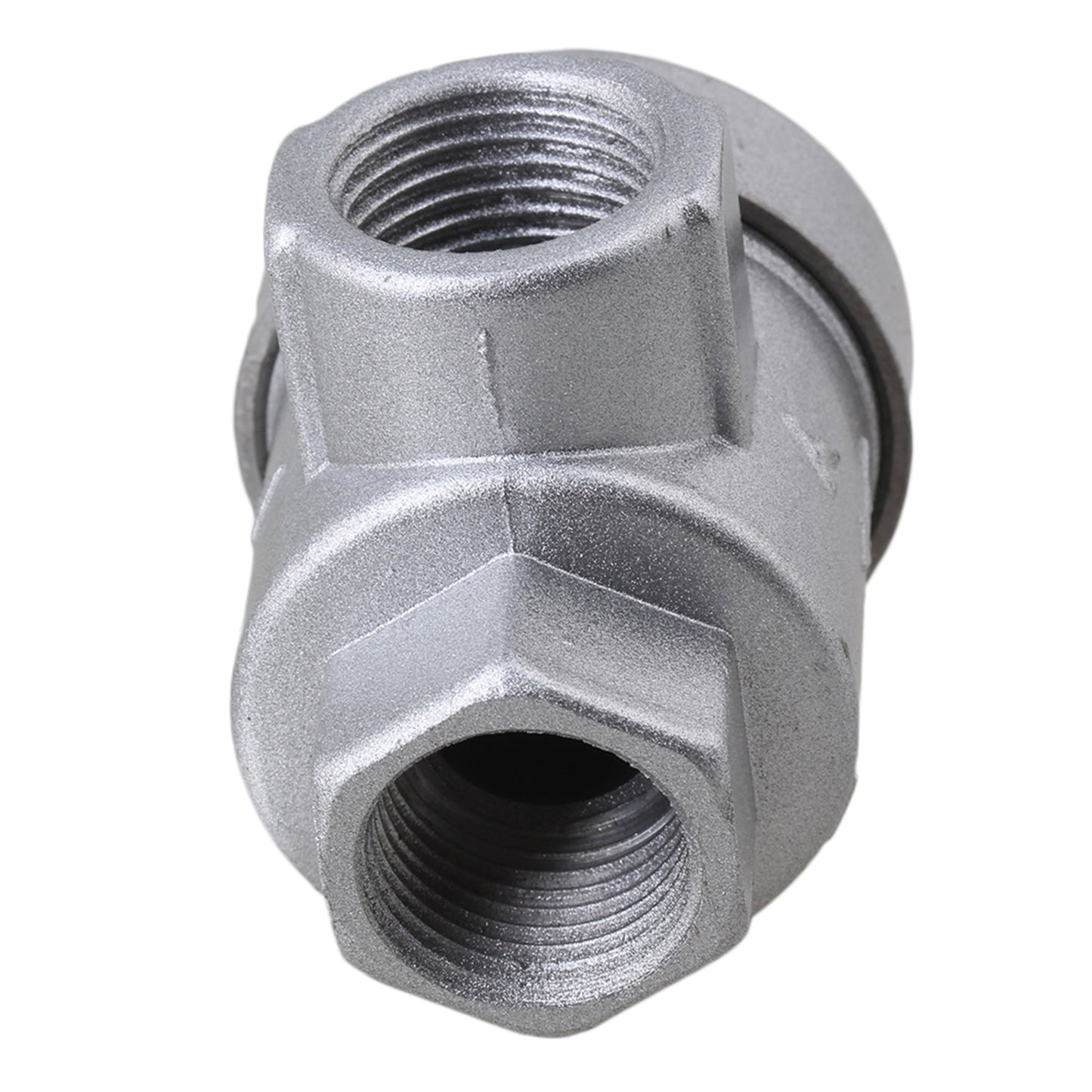 BQLZR Aluminum Quick Exhaust Valve Pneumatic Pipe 1/2 BSPT Thread the Way Pack of 5