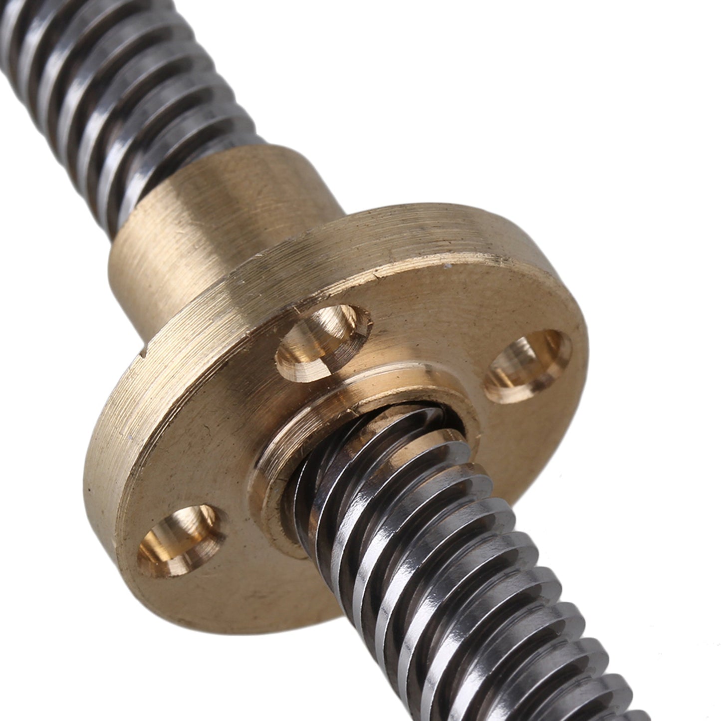 BQLZR T8 Horizontal Dual Rail Linear 400mm Optical Axis & 450mm 8mm Screws Coupler Set