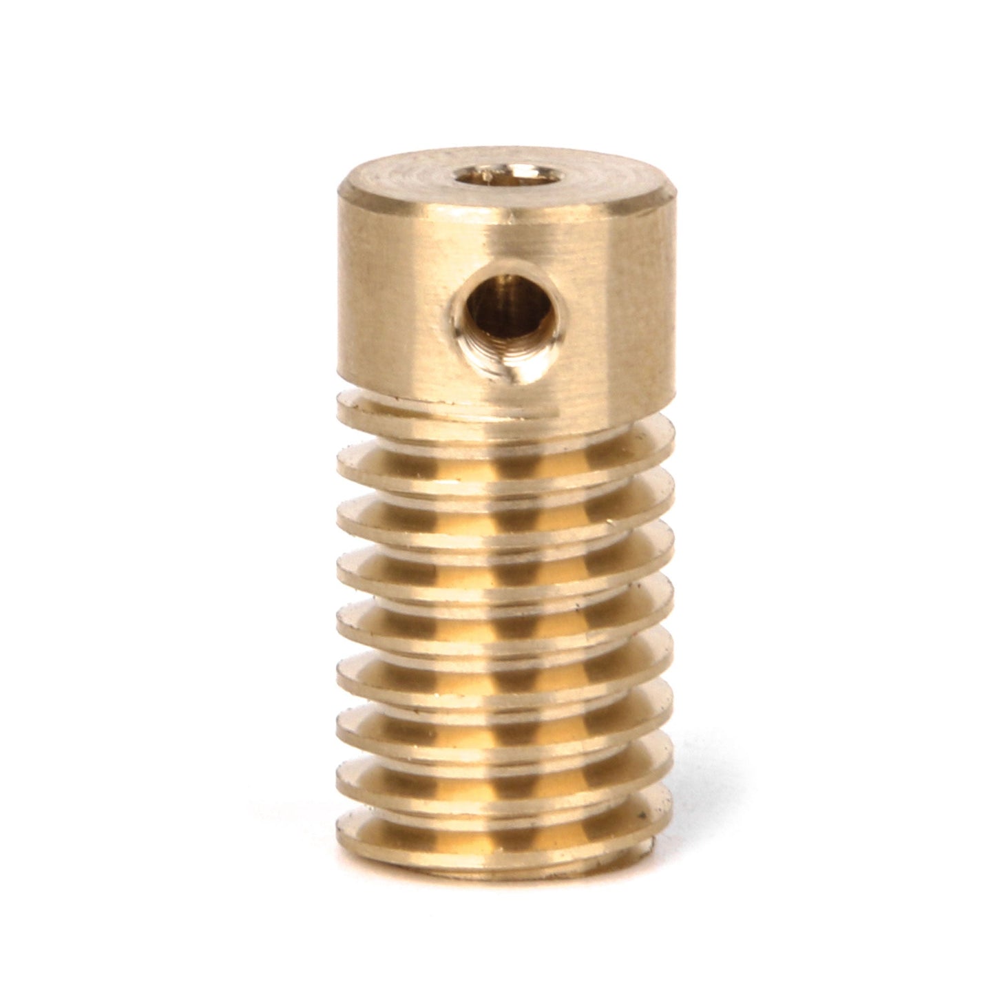 BQLZR 20T 0.5 Modulus Brass Color Gear Wheel Shaft Kit 1:20 w/ Screws for Industry