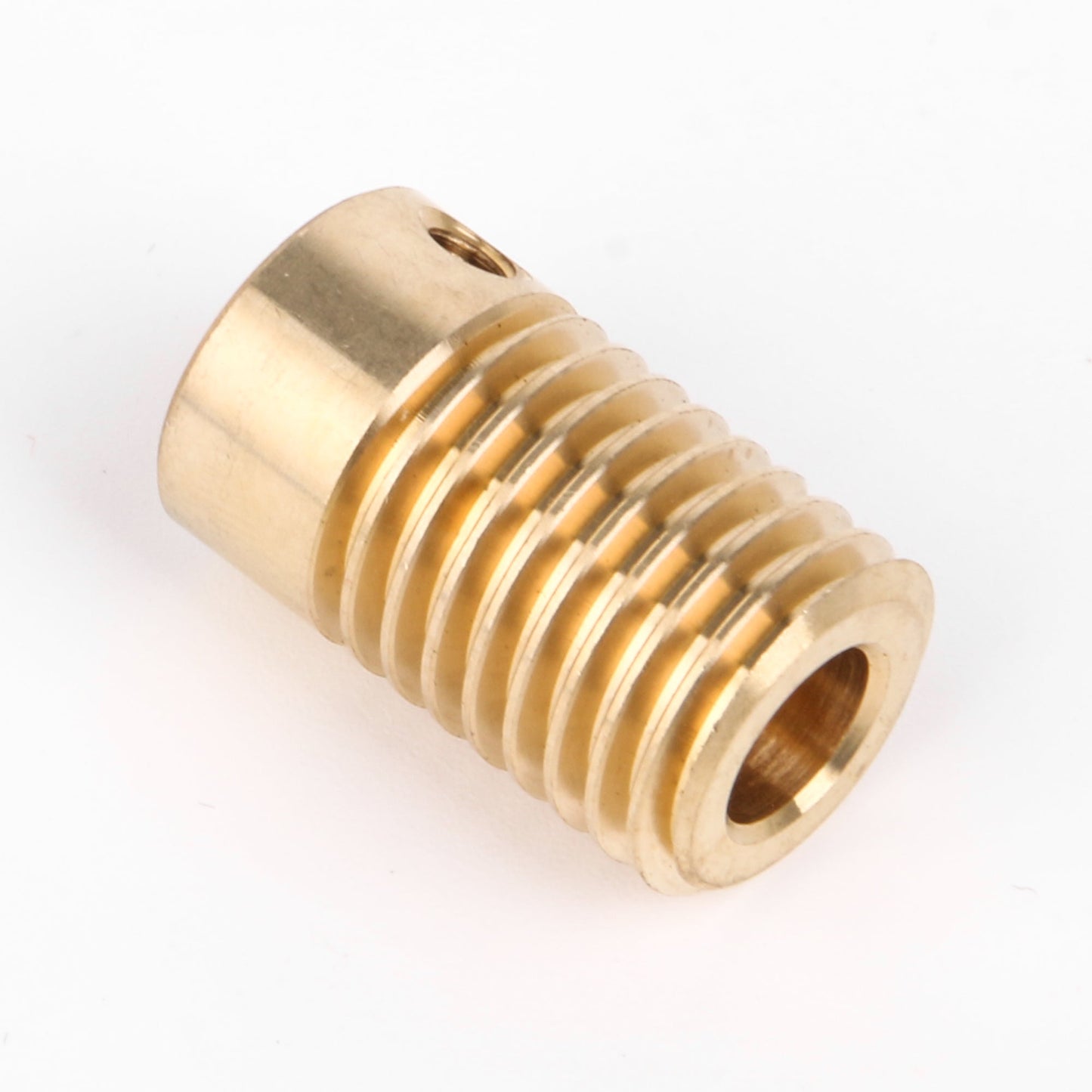 BQLZR 50T 0.5Modulus Brass Gear Wheel 6mm Hole Dia Shaft Kit w/ Screw for Industry