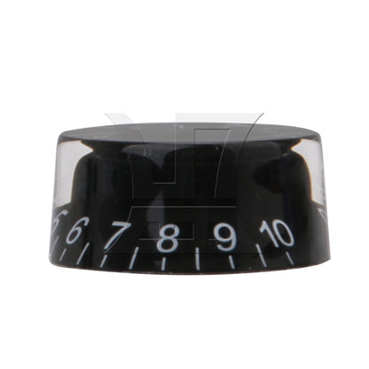 BQLZR 1 Set of 4 Black Speed Control Knob For Vintage Electric Guitar