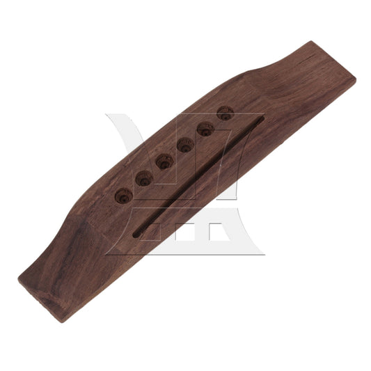 Saddle Thru Acoustic Guitar Bridge Rosewood