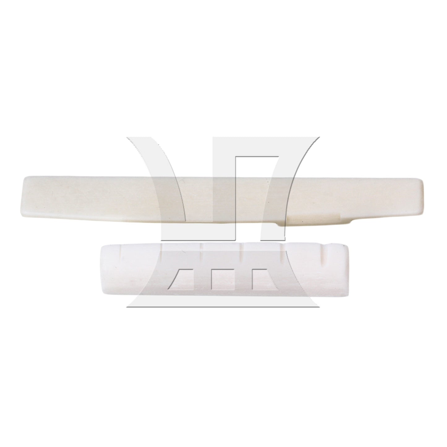 Bone Bridge Saddle And Nut For 12 String Acoustic Guitar