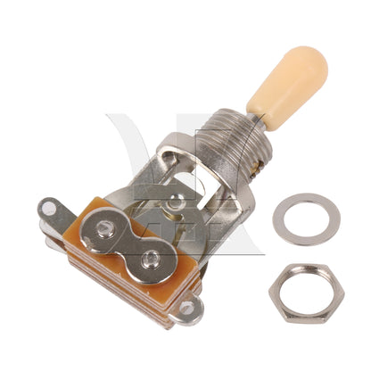 BQLZR Chrome 3- Position Guitar Pickup Toggle Switch Guitar Parts