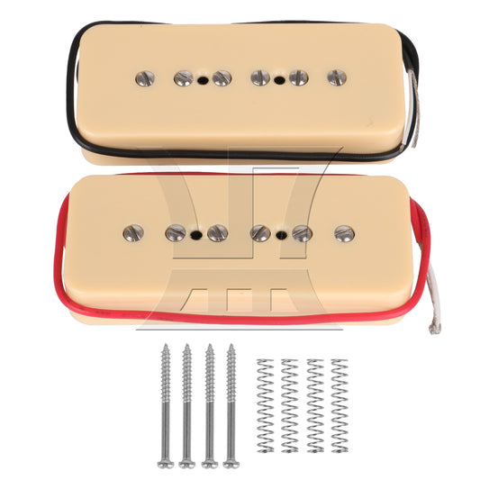 Cream Single Coil Bar pickups For P-90 P90 Guitar