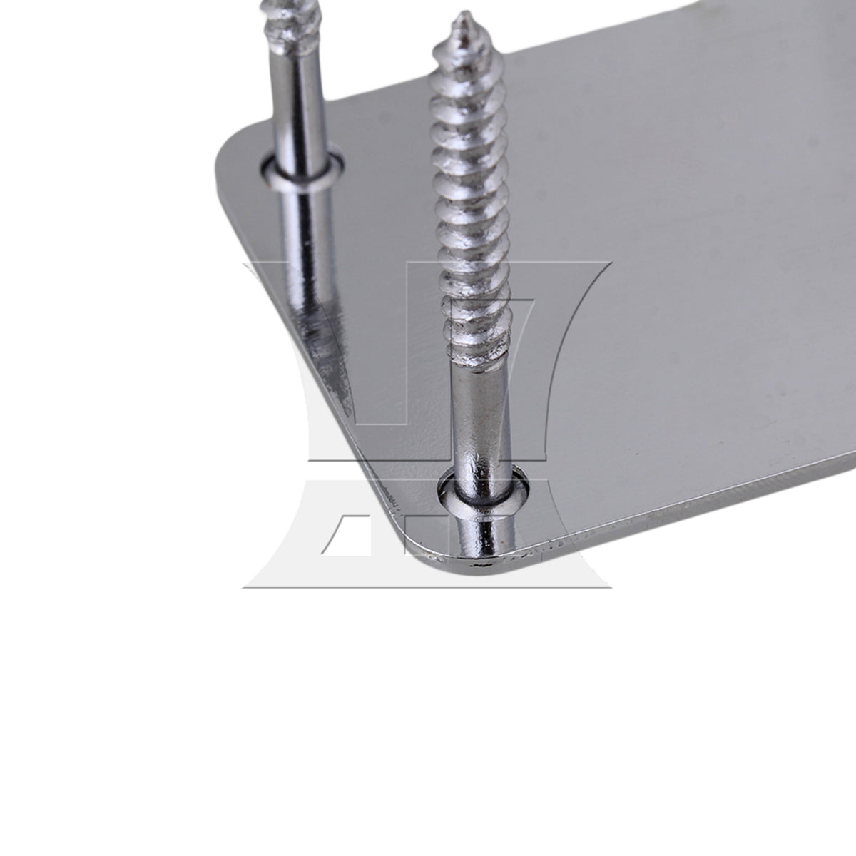 BQLZR Chrome Neck Plate Kit w/ Screw For Guitar