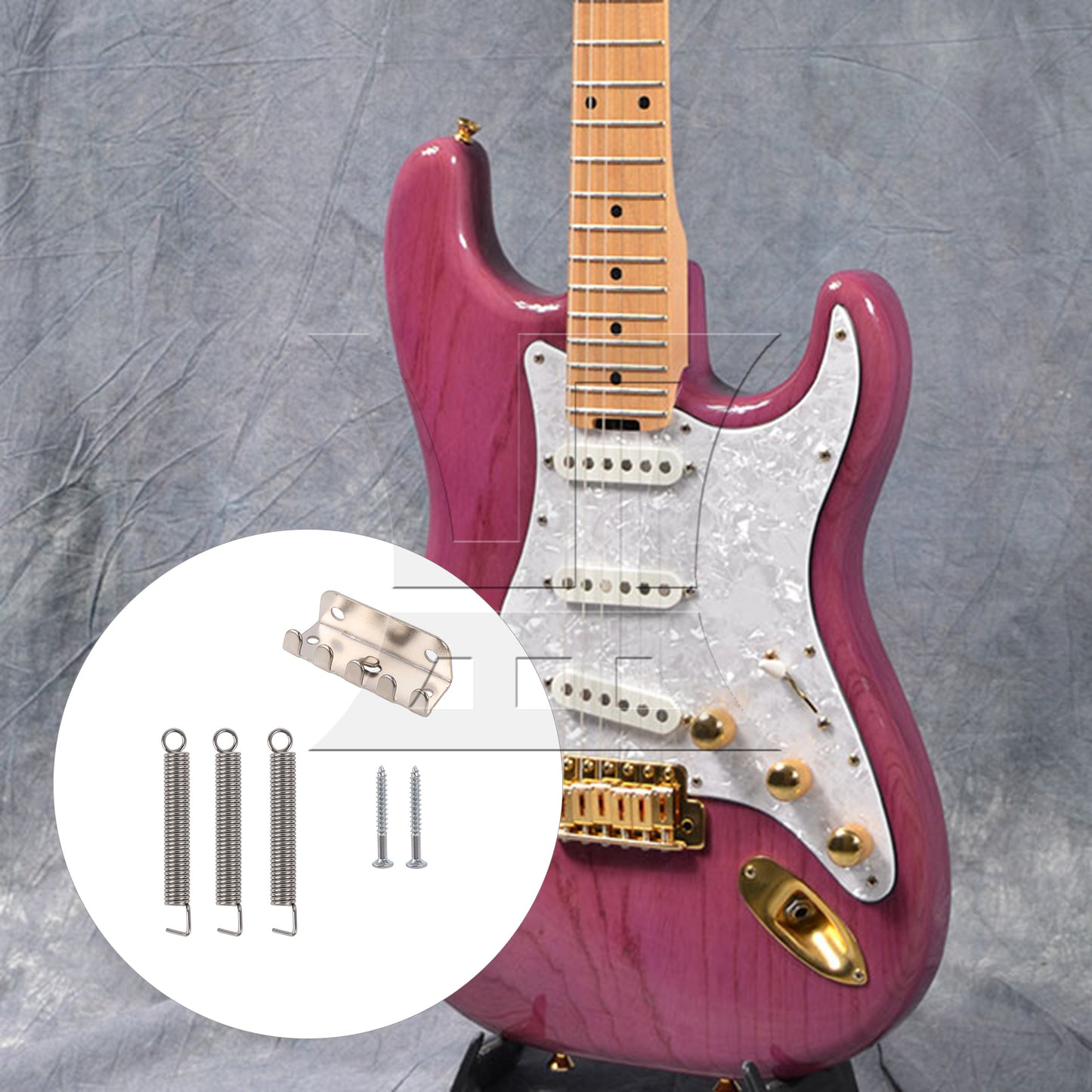 BQLZR 1Set of Tremolo Claw W/ Spring Screw for Guitar